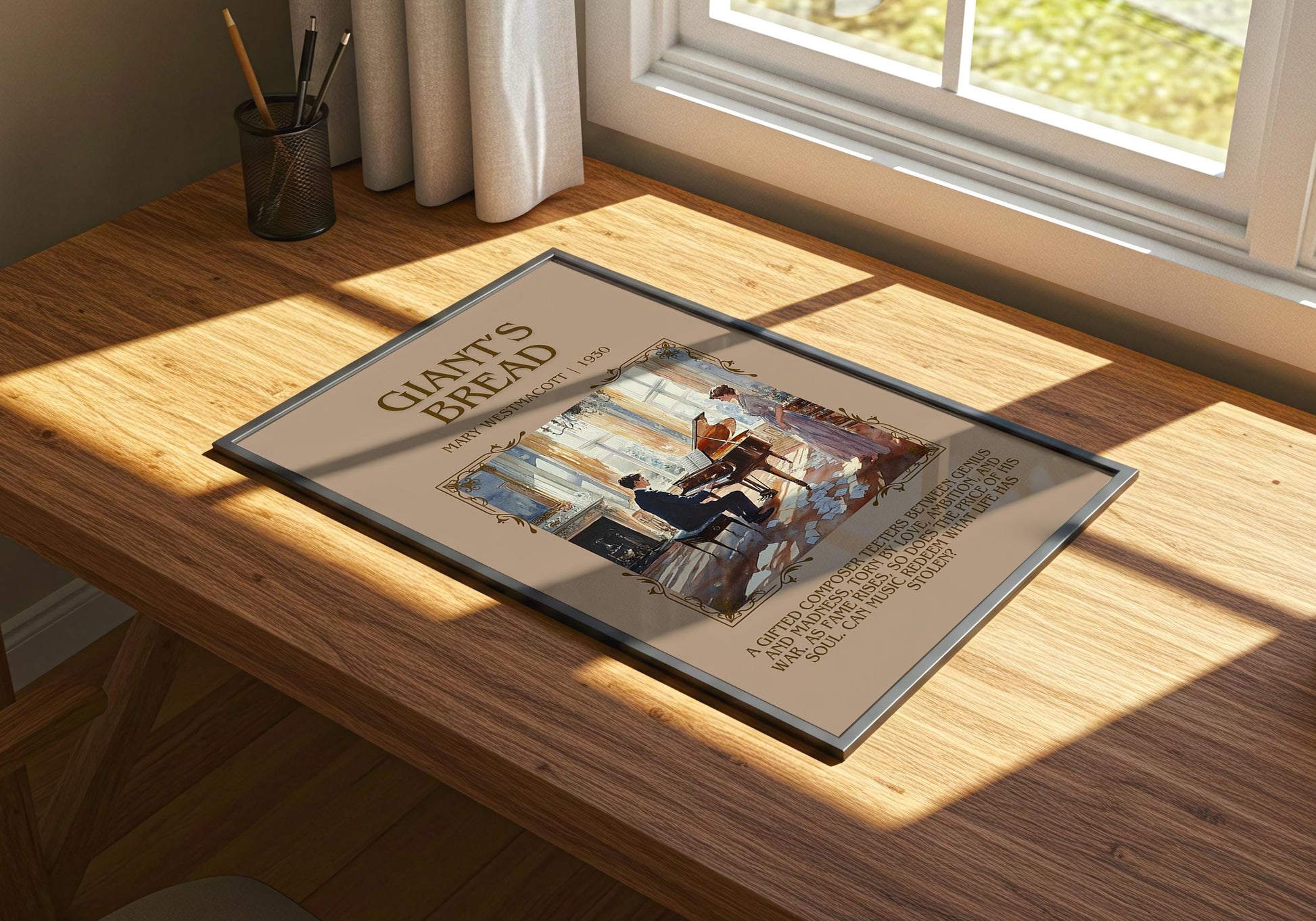 Giant's Bread by Mary Westmacott | Descriptive Book Poster | Blurby