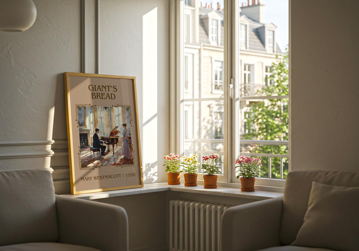 Giant's Bread by Mary Westmacott | Descriptive Book Poster | Minimalist