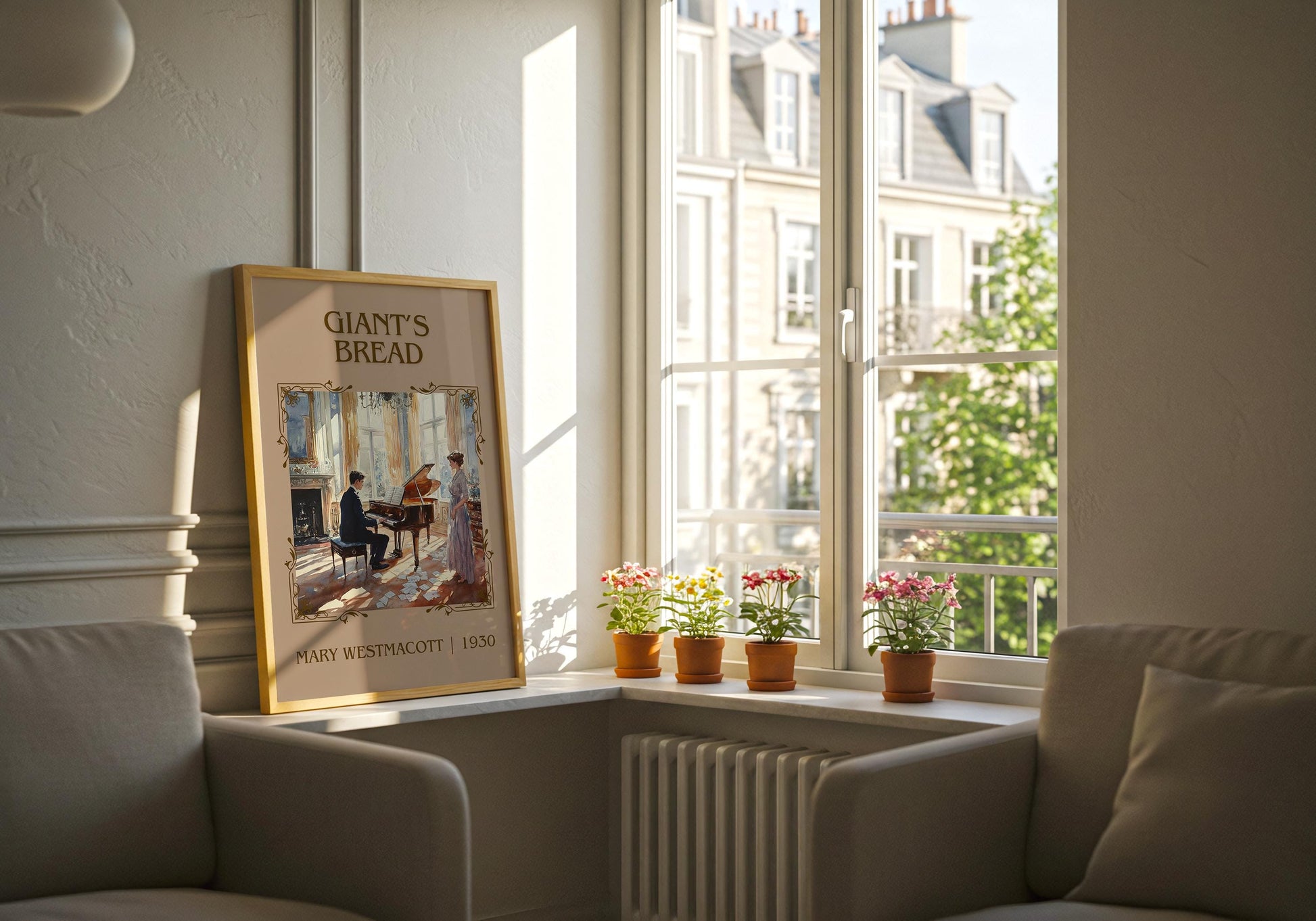 Giant's Bread by Mary Westmacott | Descriptive Book Poster | Minimalist