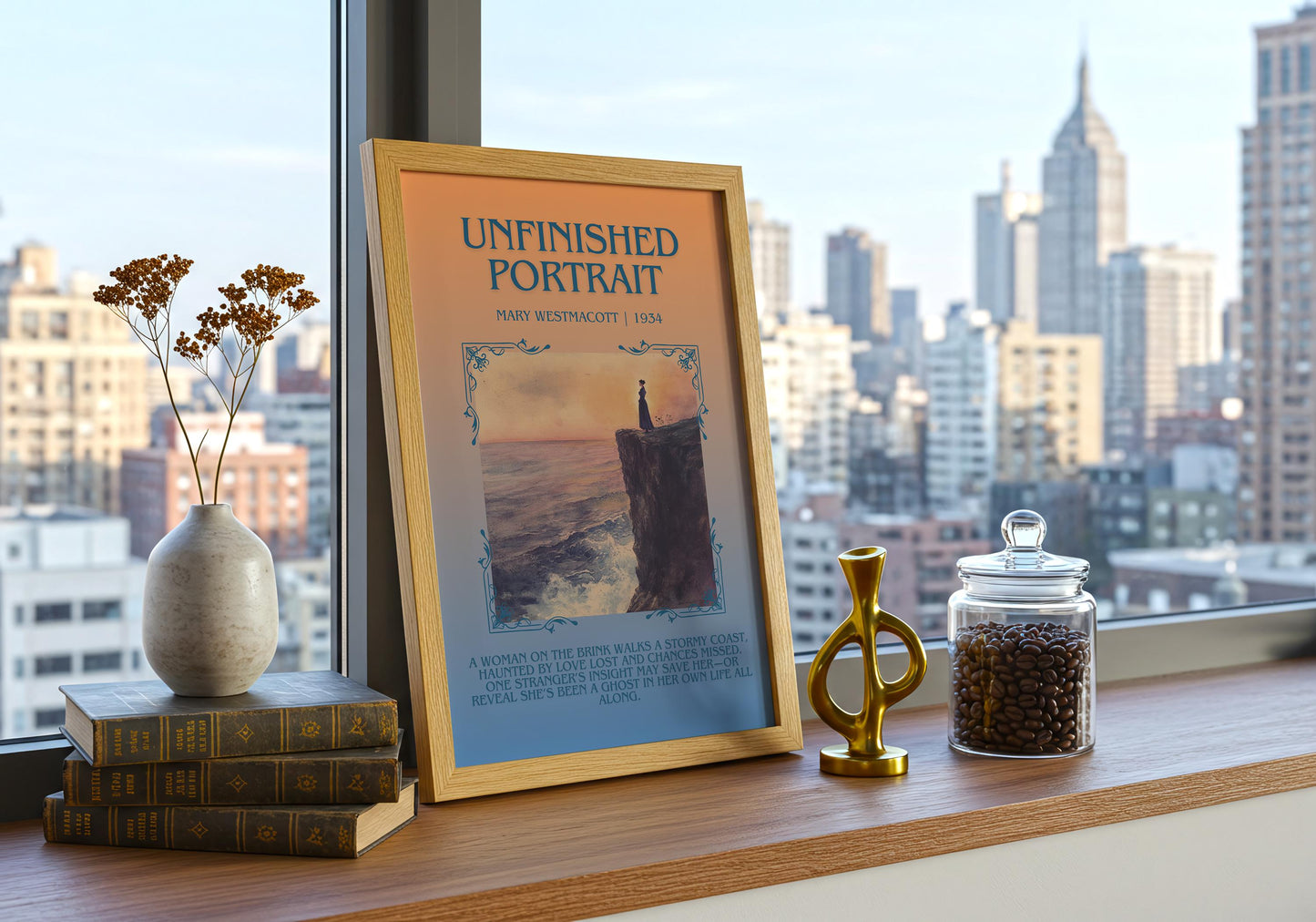 Unfinished Portrait by Mary Westmacott | Descriptive Book Poster | Blurby