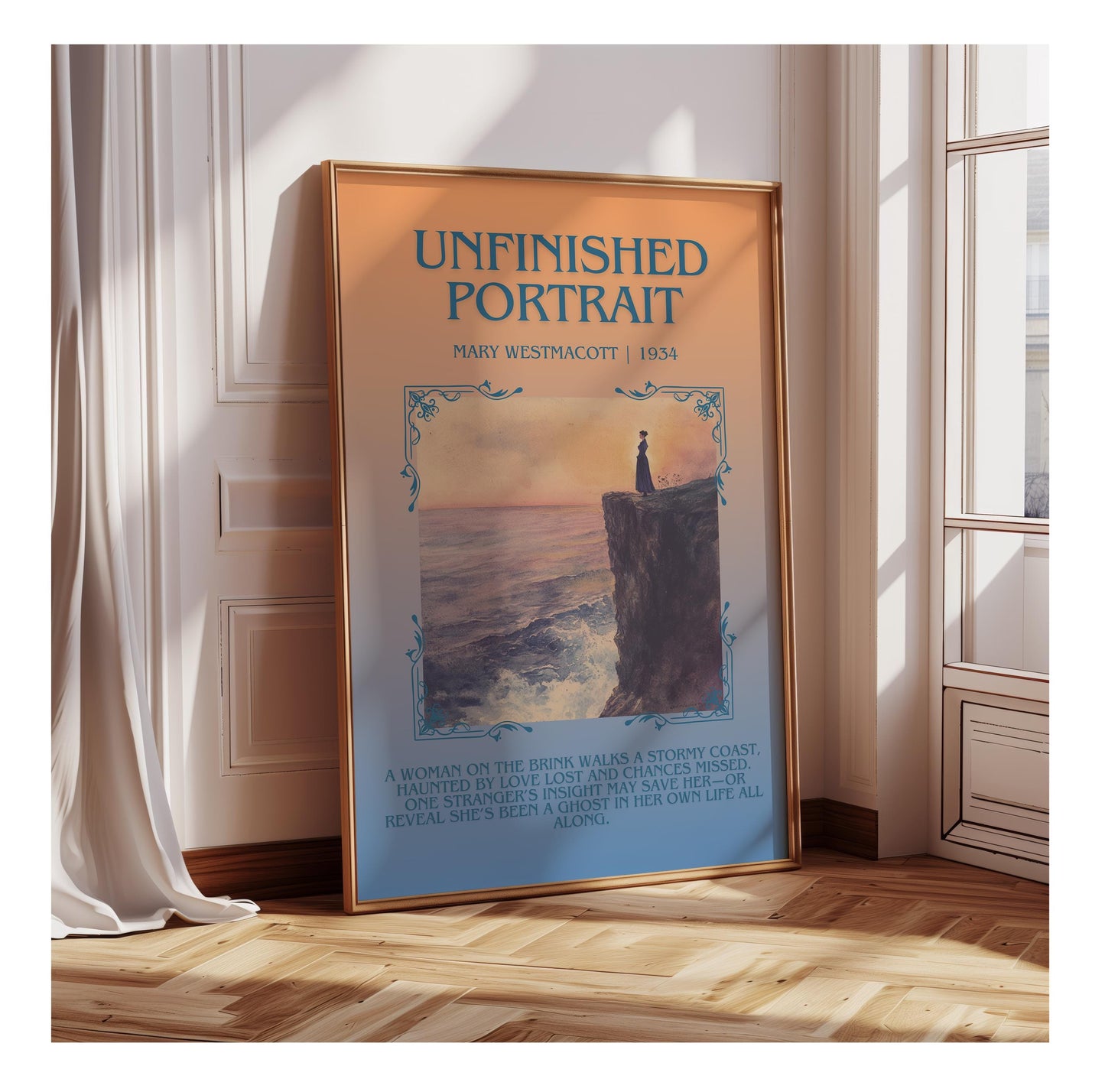 Unfinished Portrait by Mary Westmacott | Descriptive Book Poster | Blurby