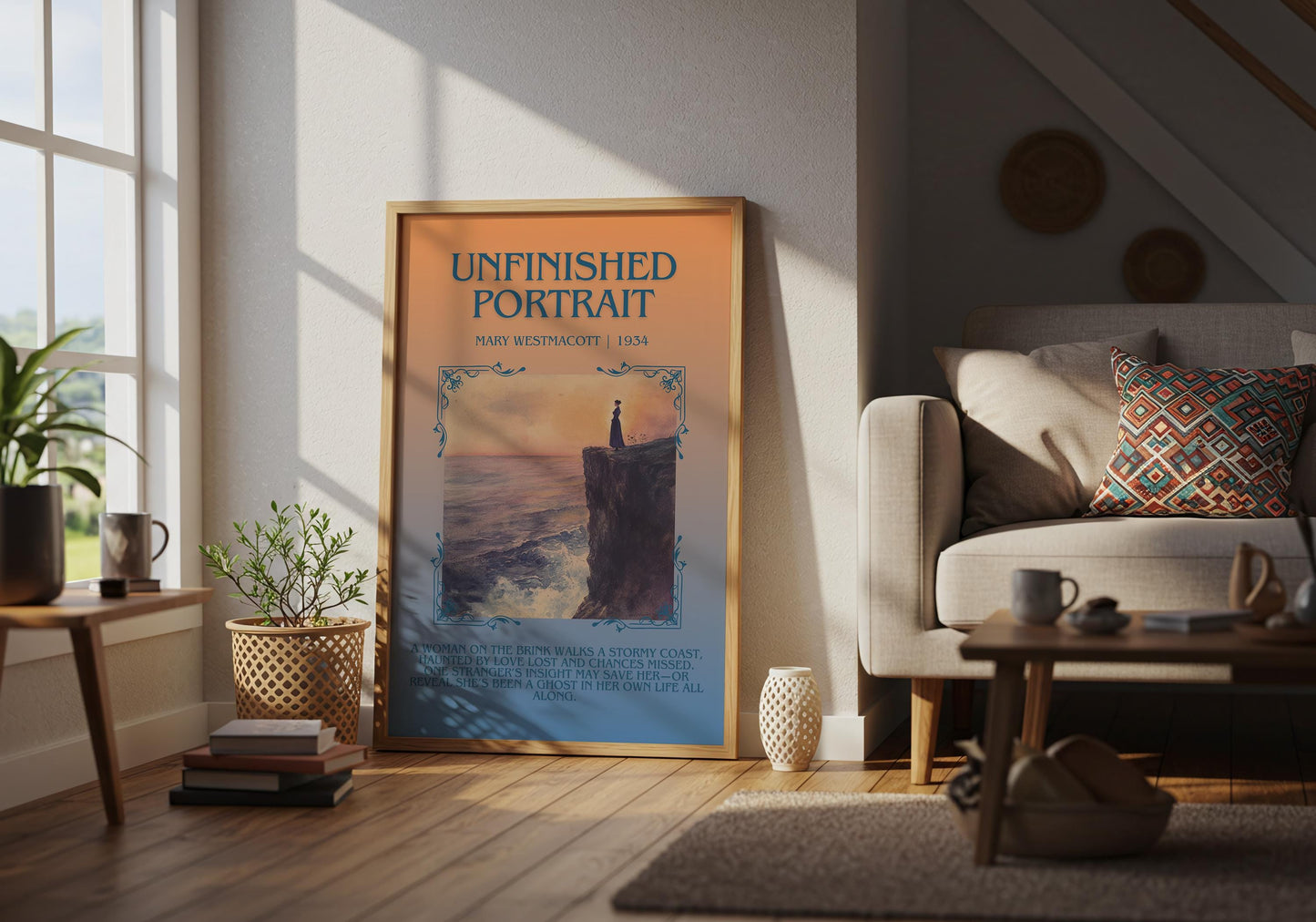 Unfinished Portrait by Mary Westmacott | Descriptive Book Poster | Blurby