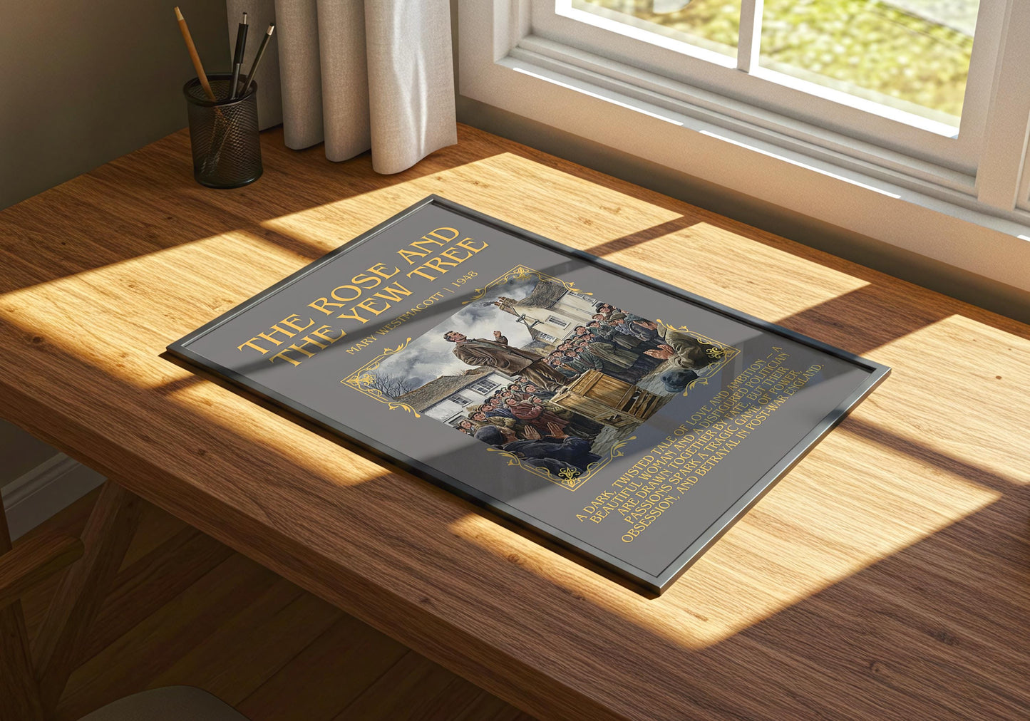 The Rose And The Yew Tree by Mary Westmacott | Descriptive Book Poster | Blurby