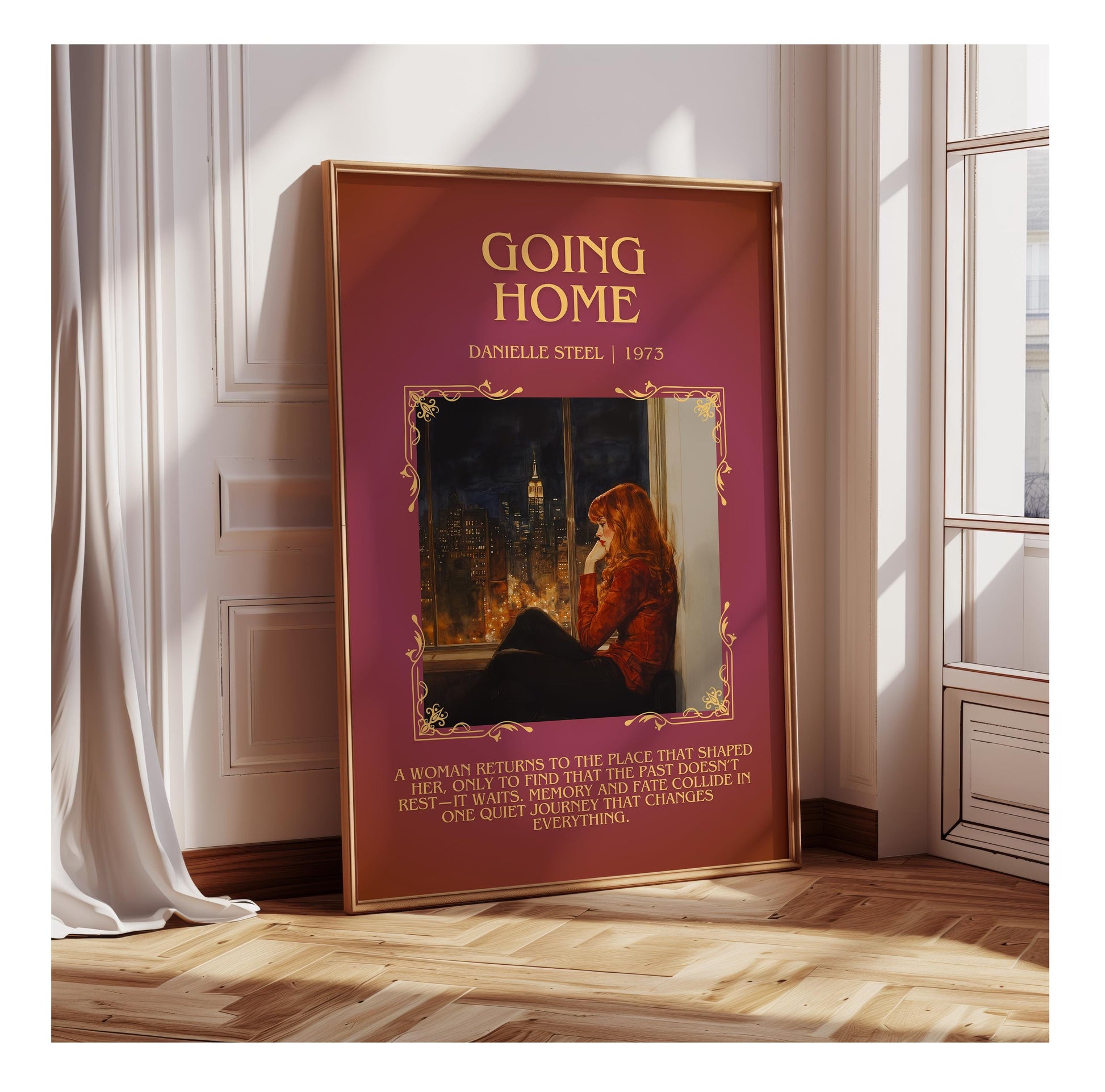 Going Home by Danielle Steel | Descriptive Book Poster | Blurby