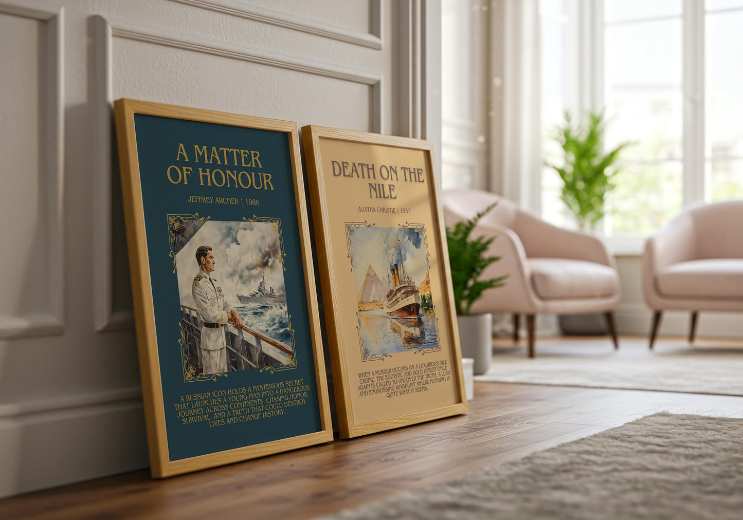 A Matter Of Honour by Jeffrey Archer | Descriptive Book Poster | Blurby