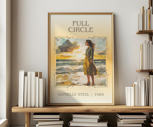 Full Circle by Danielle Steel | Descriptive Book Poster | Minimalist