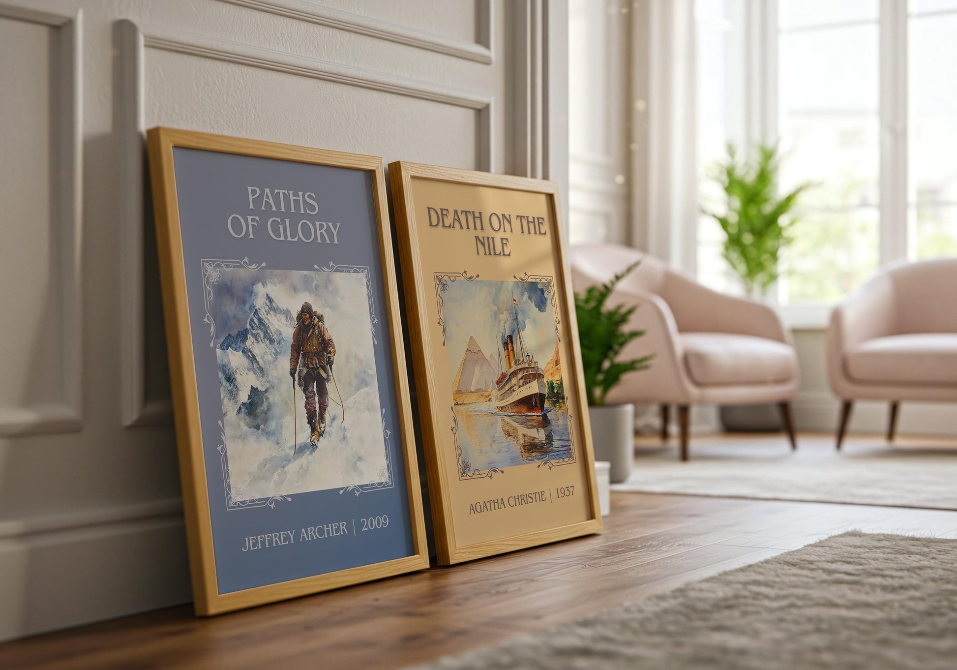 Paths Of Glory by Jeffrey Archer | Descriptive Book Poster | Minimalist