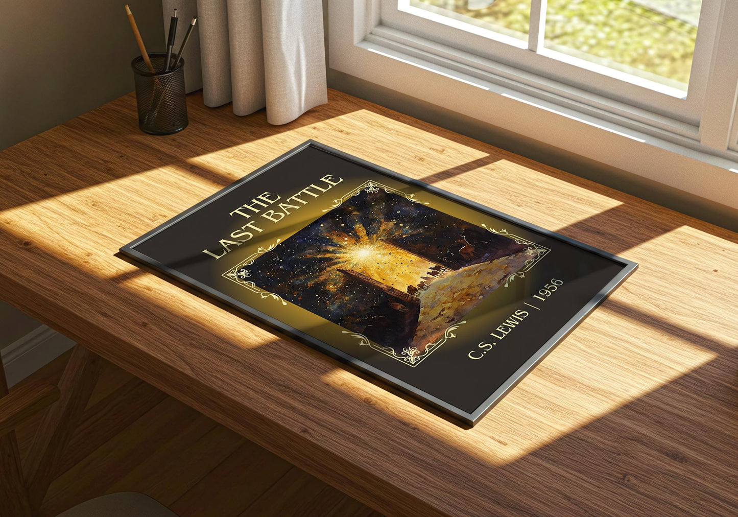 The Last Battle by C.S. Lewis | Descriptive Book Poster | Minimalist