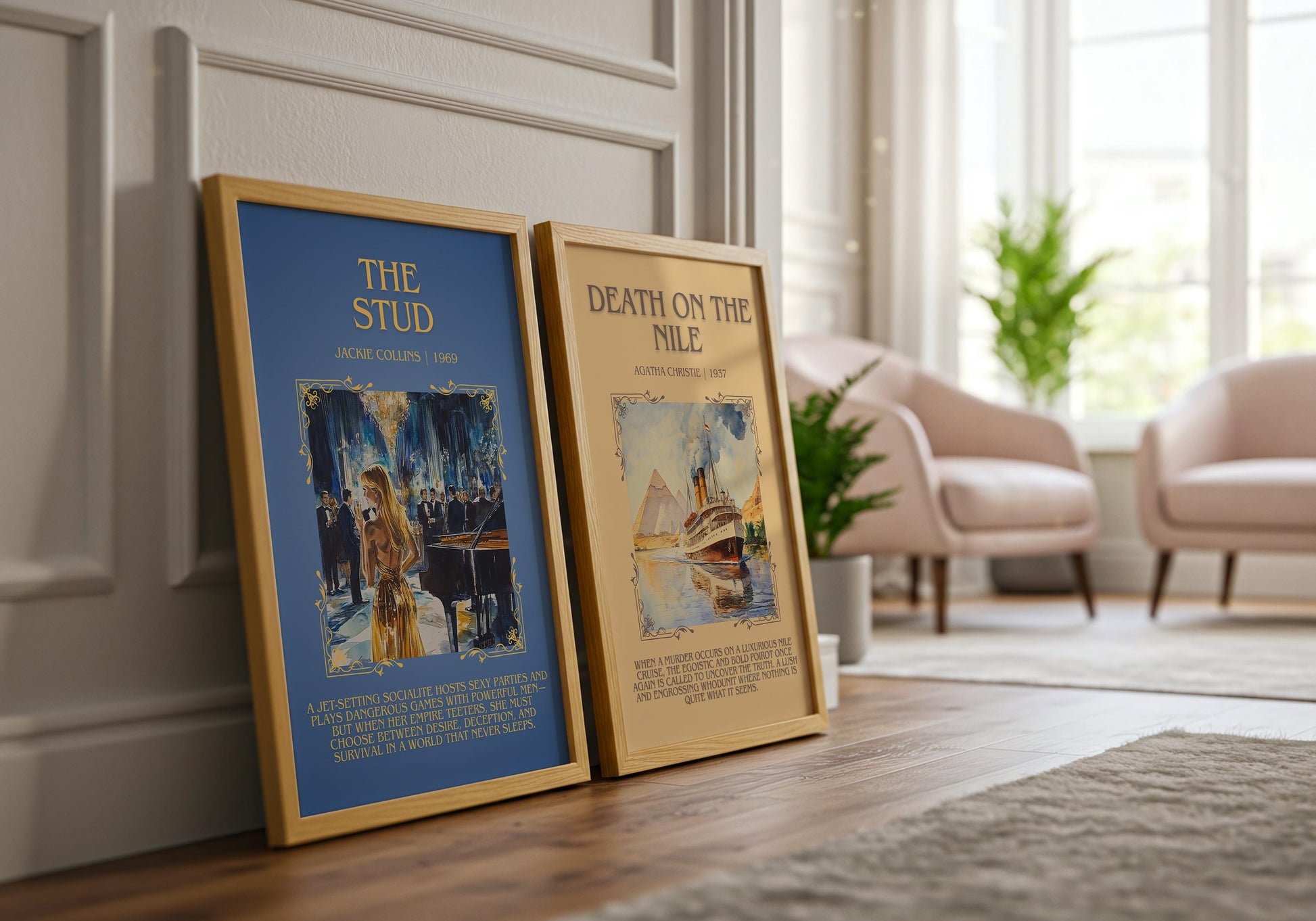 The Stud by Jackie Collins | Descriptive Book Poster | Blurby