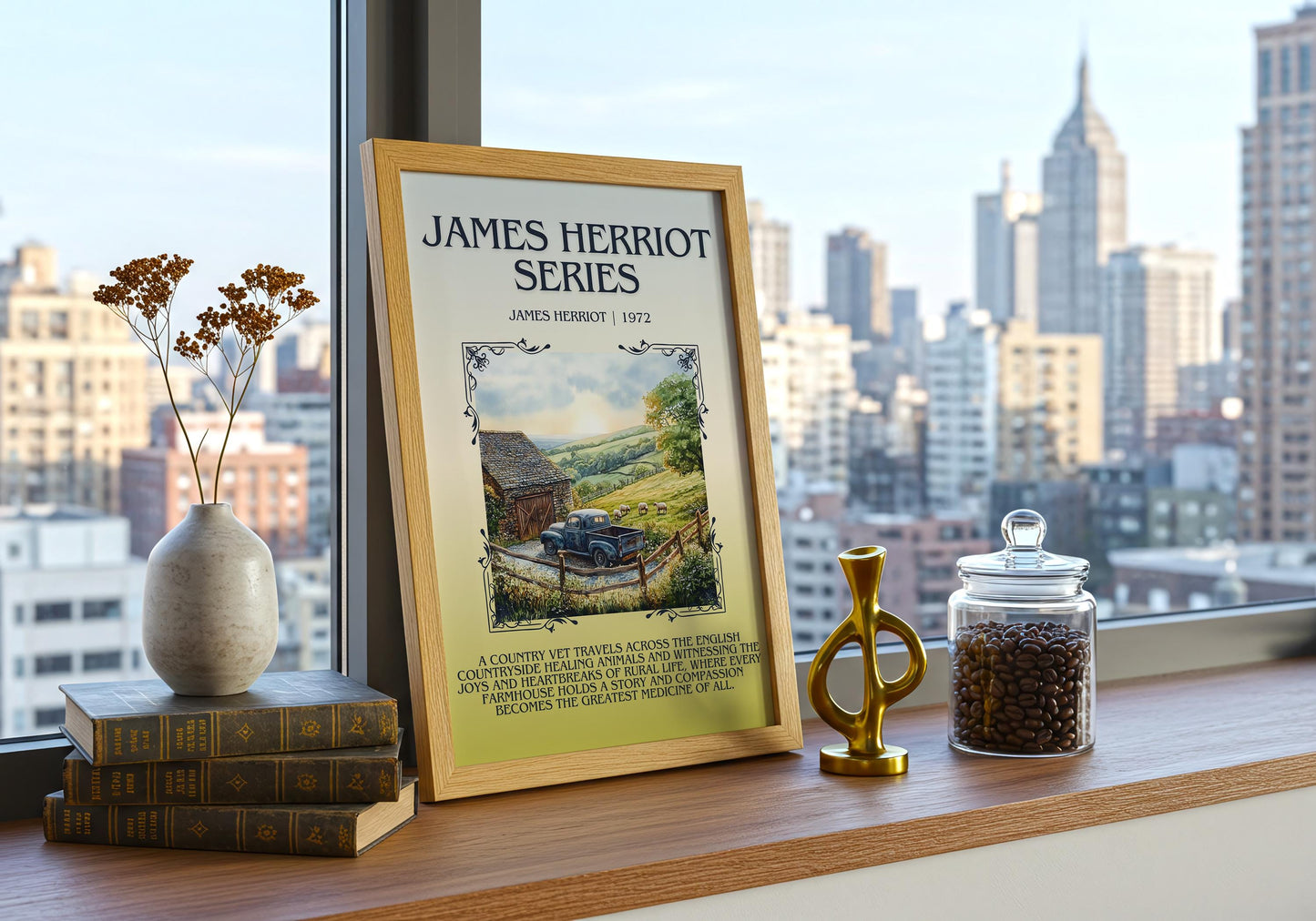 James Herriot Series by James Herriot | Descriptive Book Poster | Blurby