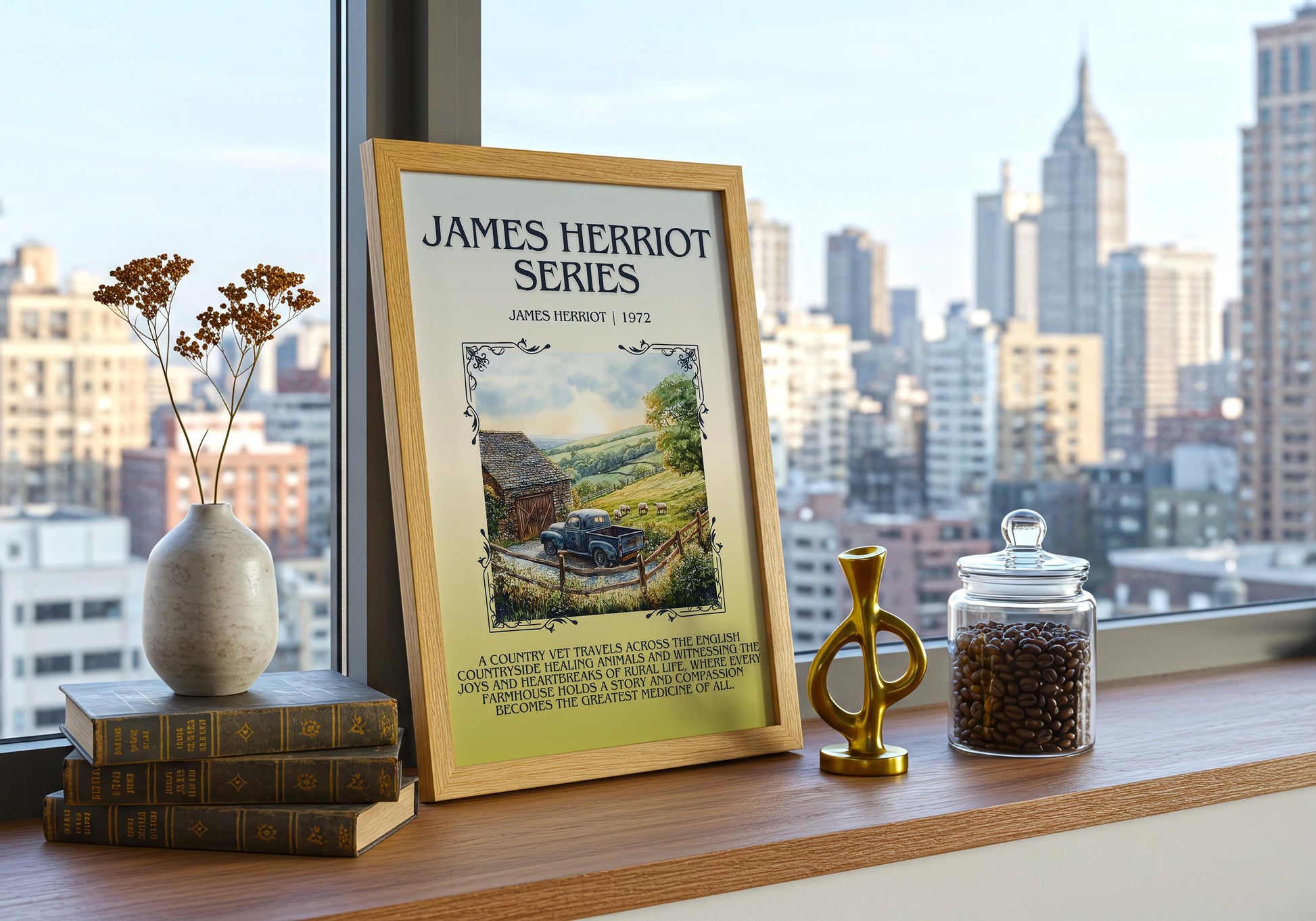 James Herriot Series by James Herriot | Descriptive Book Poster | Blurby