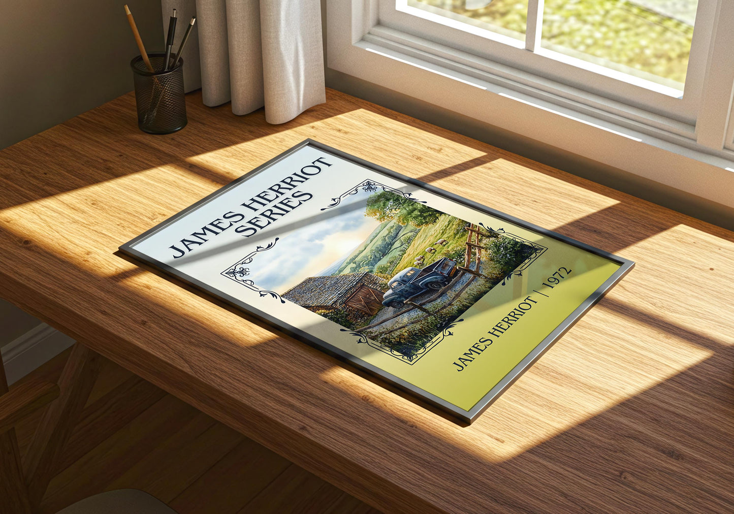 James Herriot Series by James Herriot | Descriptive Book Poster | Minimalist