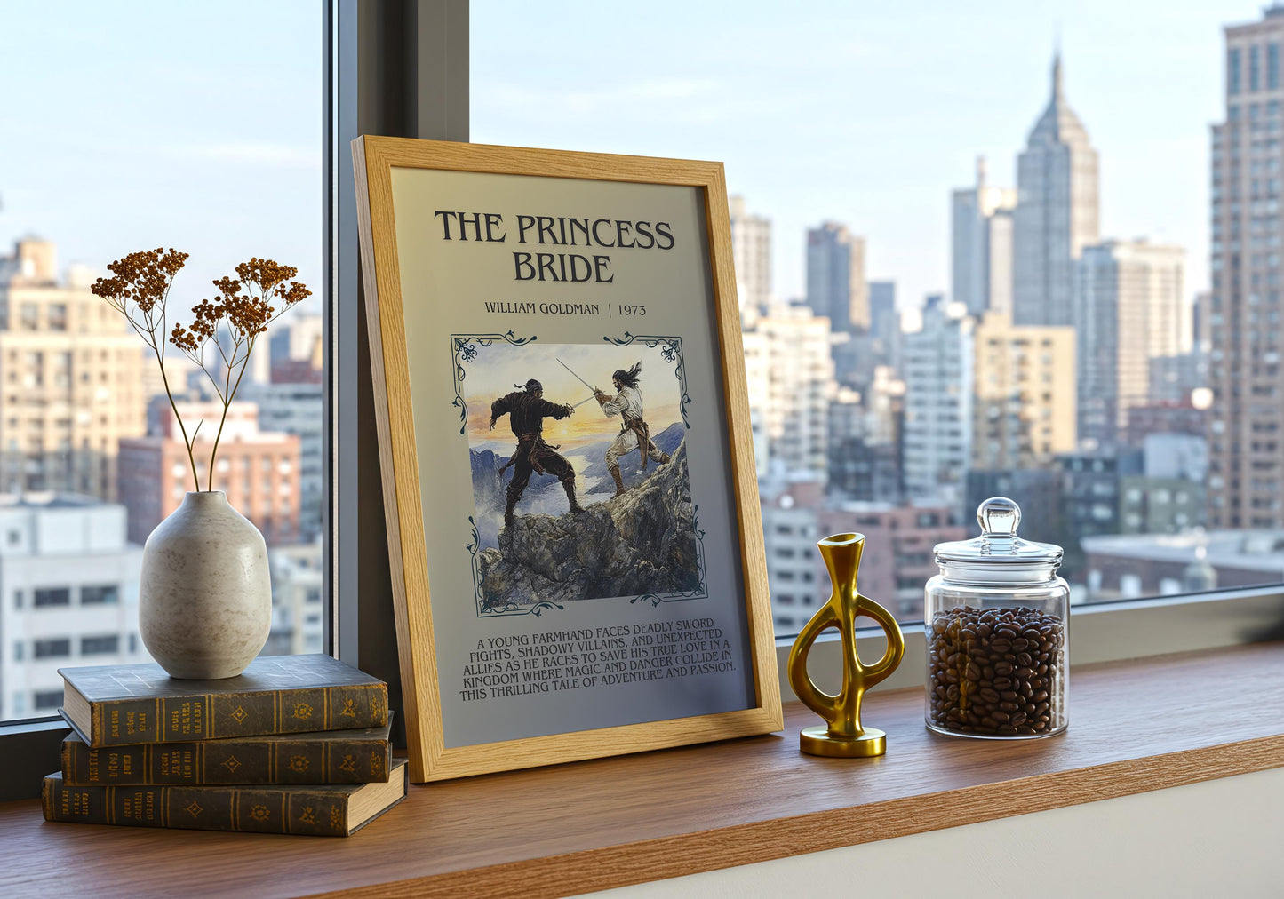 The Princess Bride by William Goldman | Descriptive Book Poster | Blurby