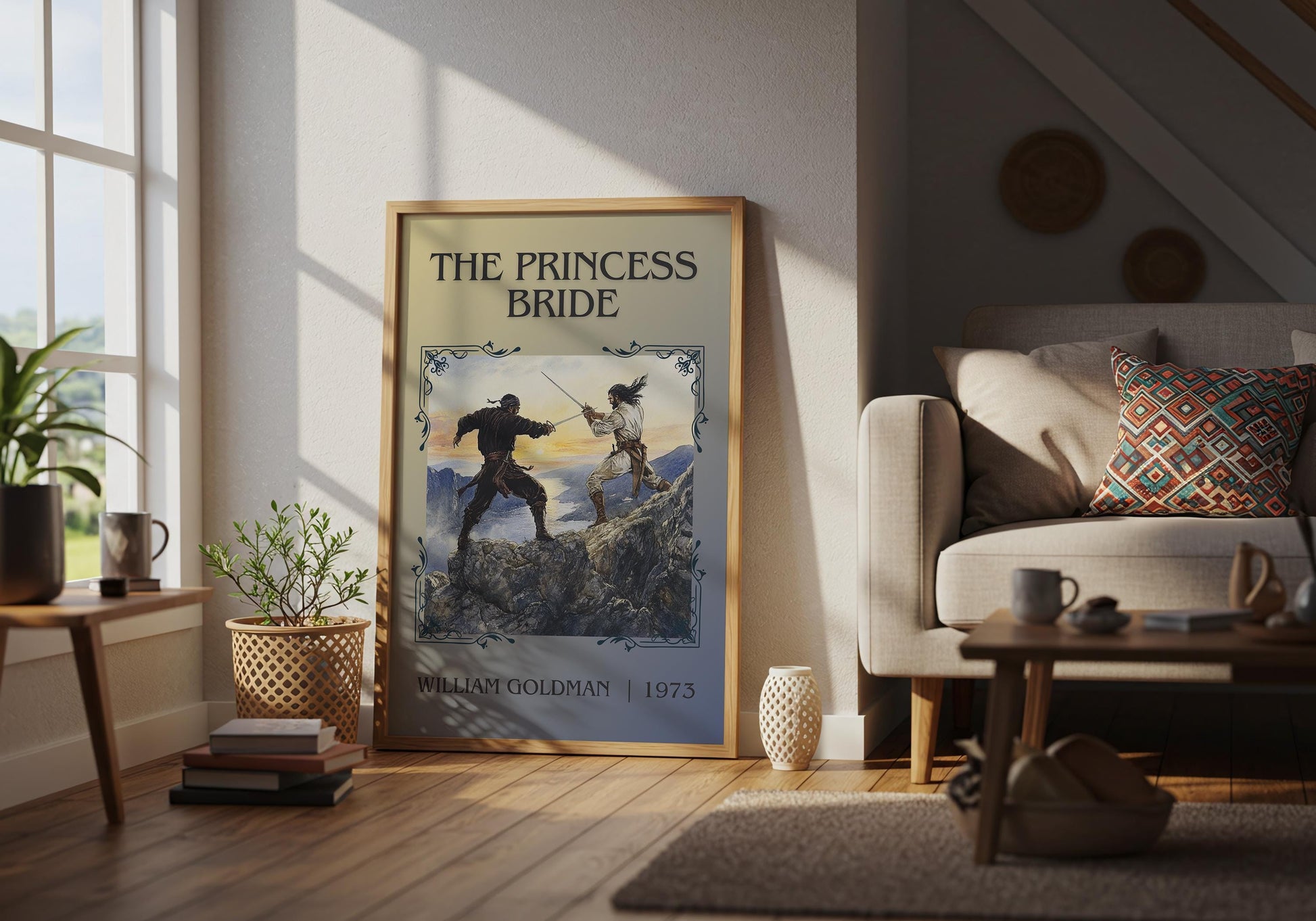 The Princess Bride by William Goldman | Descriptive Book Poster | Minimalist
