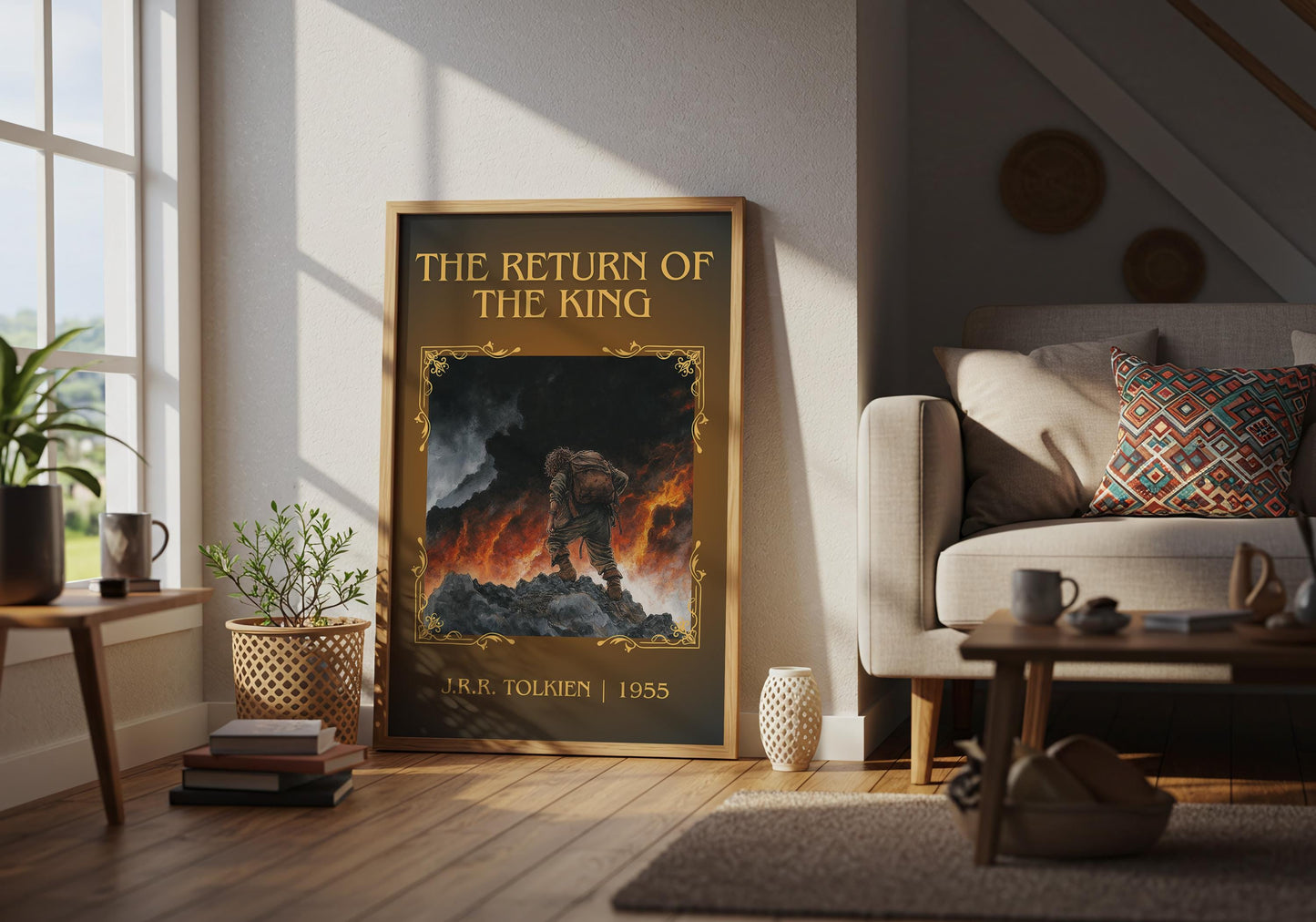 The Return Of The King | Descriptive Book Poster | Minimalist