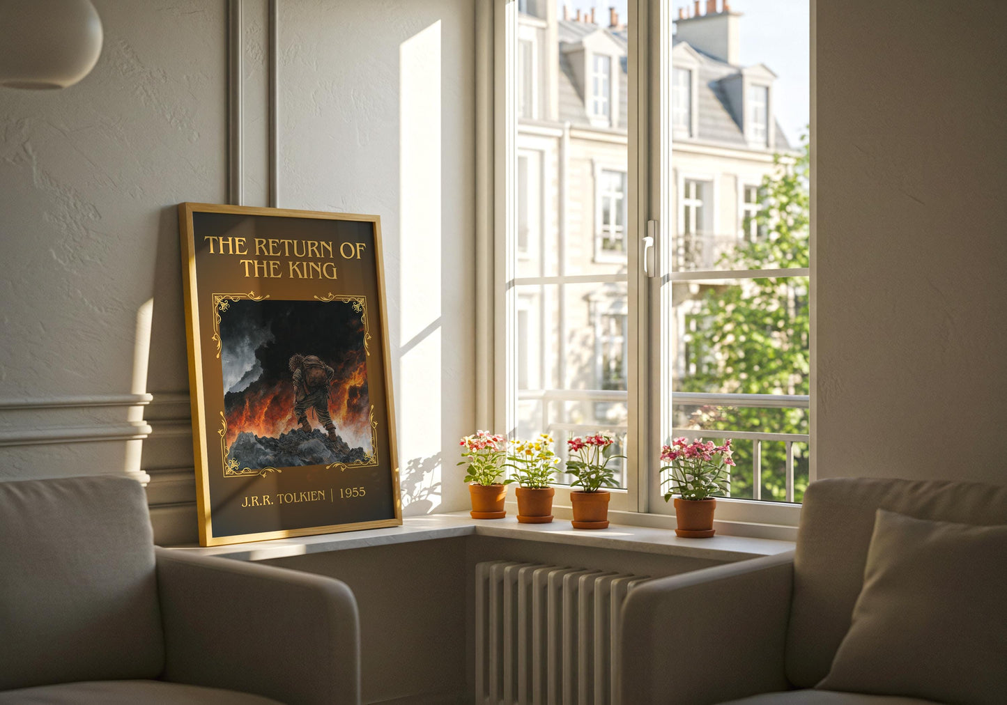 The Return Of The King | Descriptive Book Poster | Minimalist