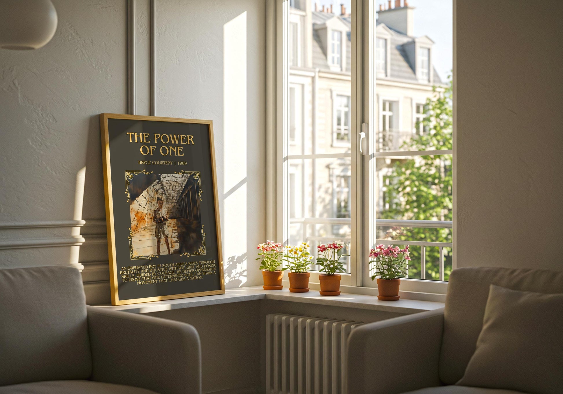 The Power Of One by Bryce Courtney | Descriptive Book Poster | Blurby