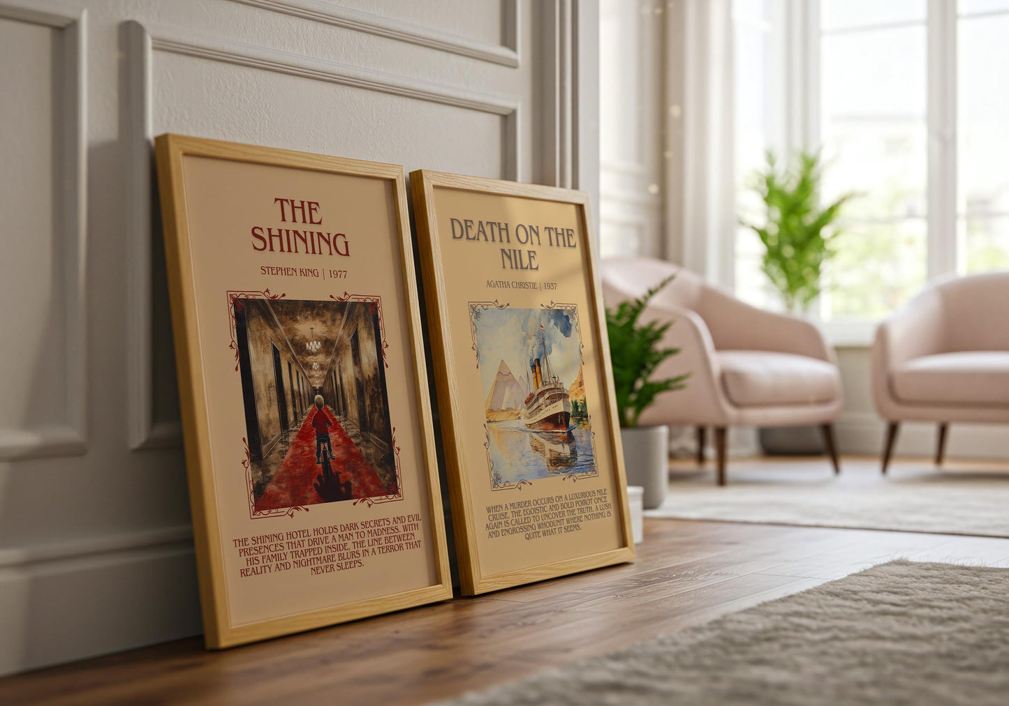 The Shining by Stephen King | Descriptive Book Poster | Blurby