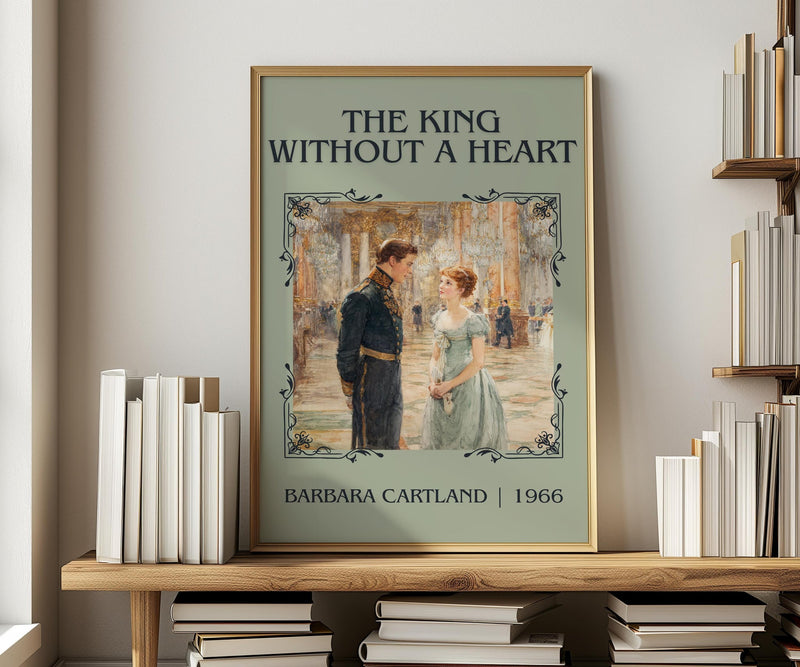 The King Without A heart classic book art print paper finish options – matte satin gloss