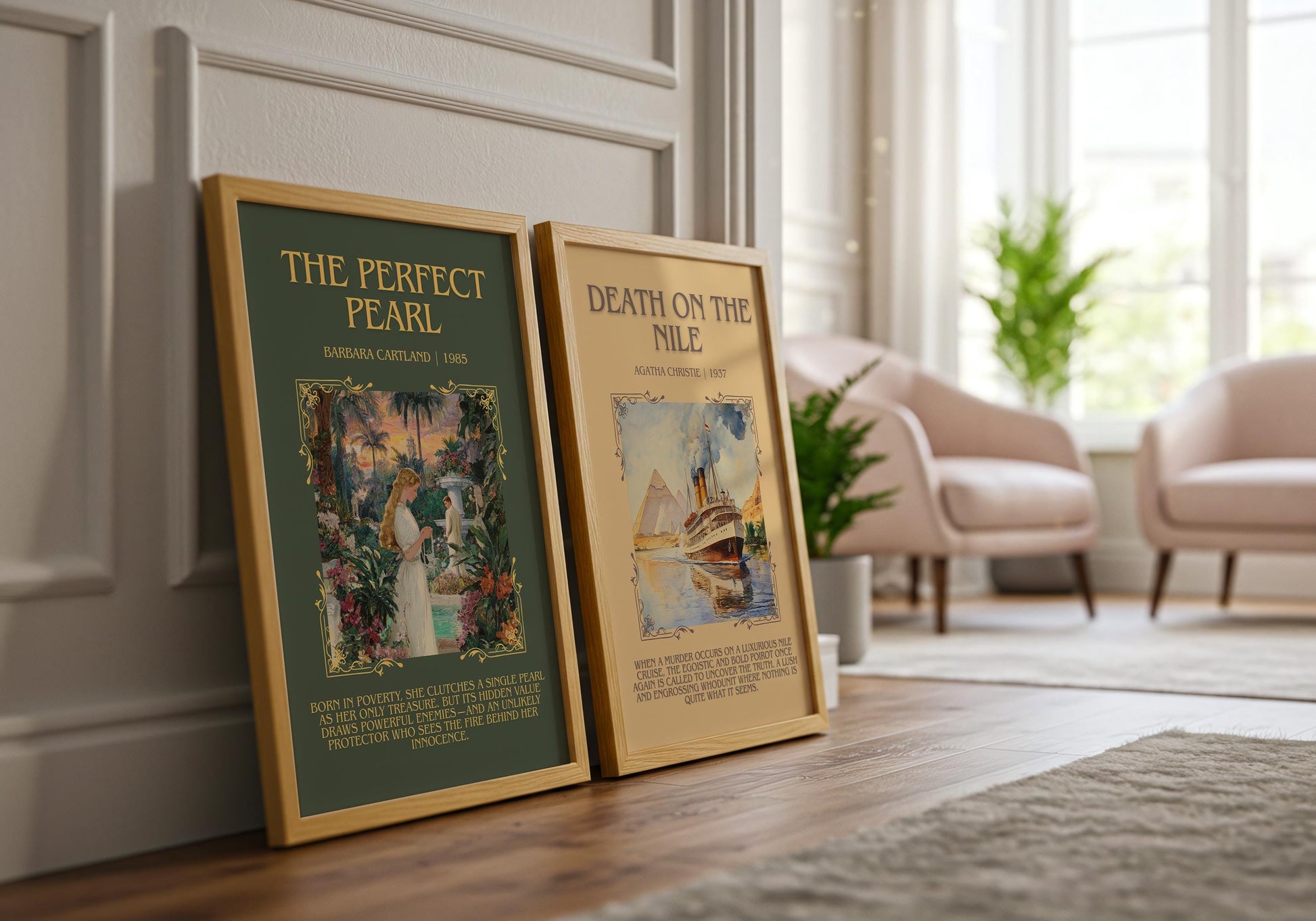 The Perfect Pearl by Barbara Cartland | Descriptive Book Poster | Blurby