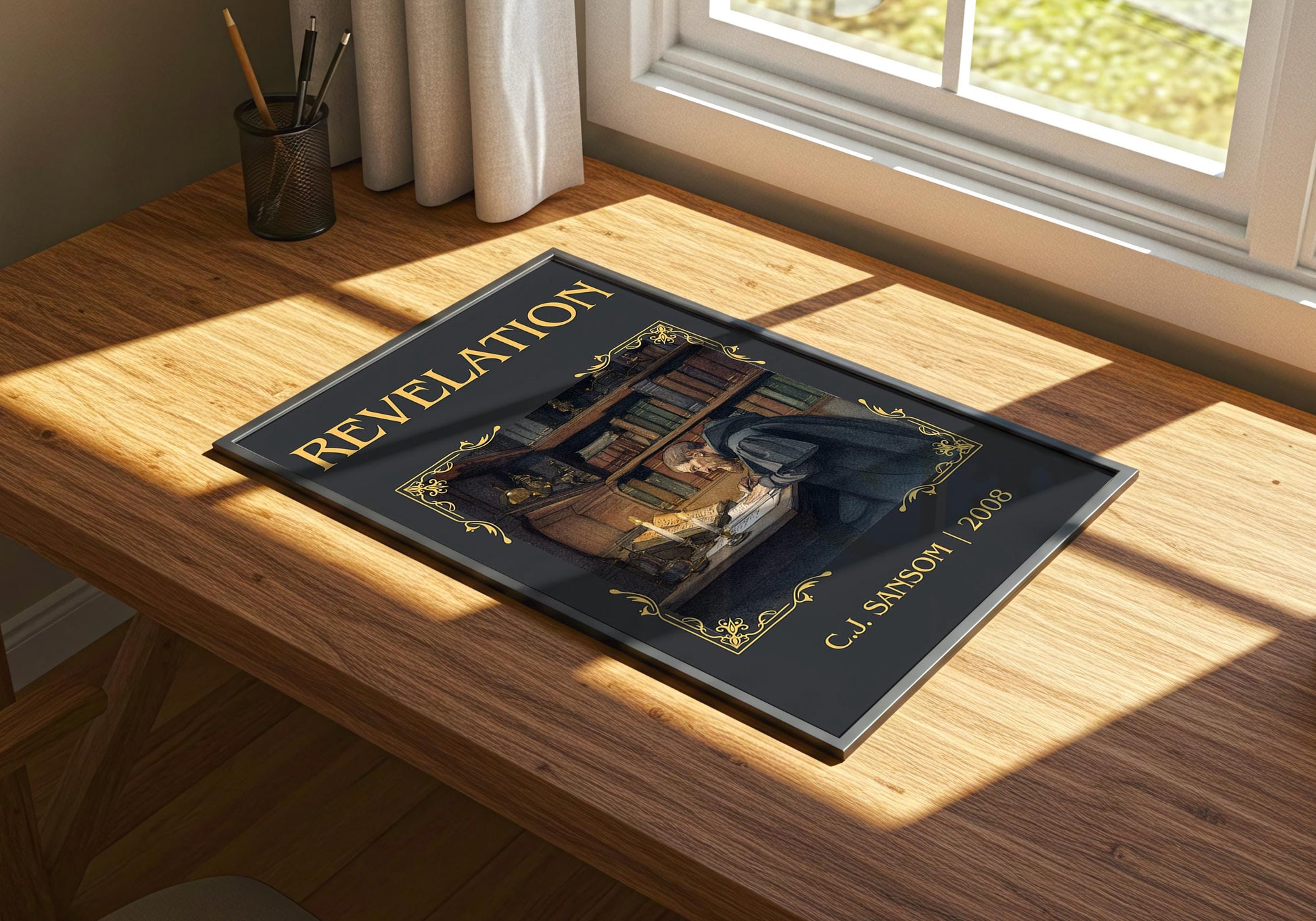 Revelation by C.J. Sansom | Descriptive Book Poster | Minimalist