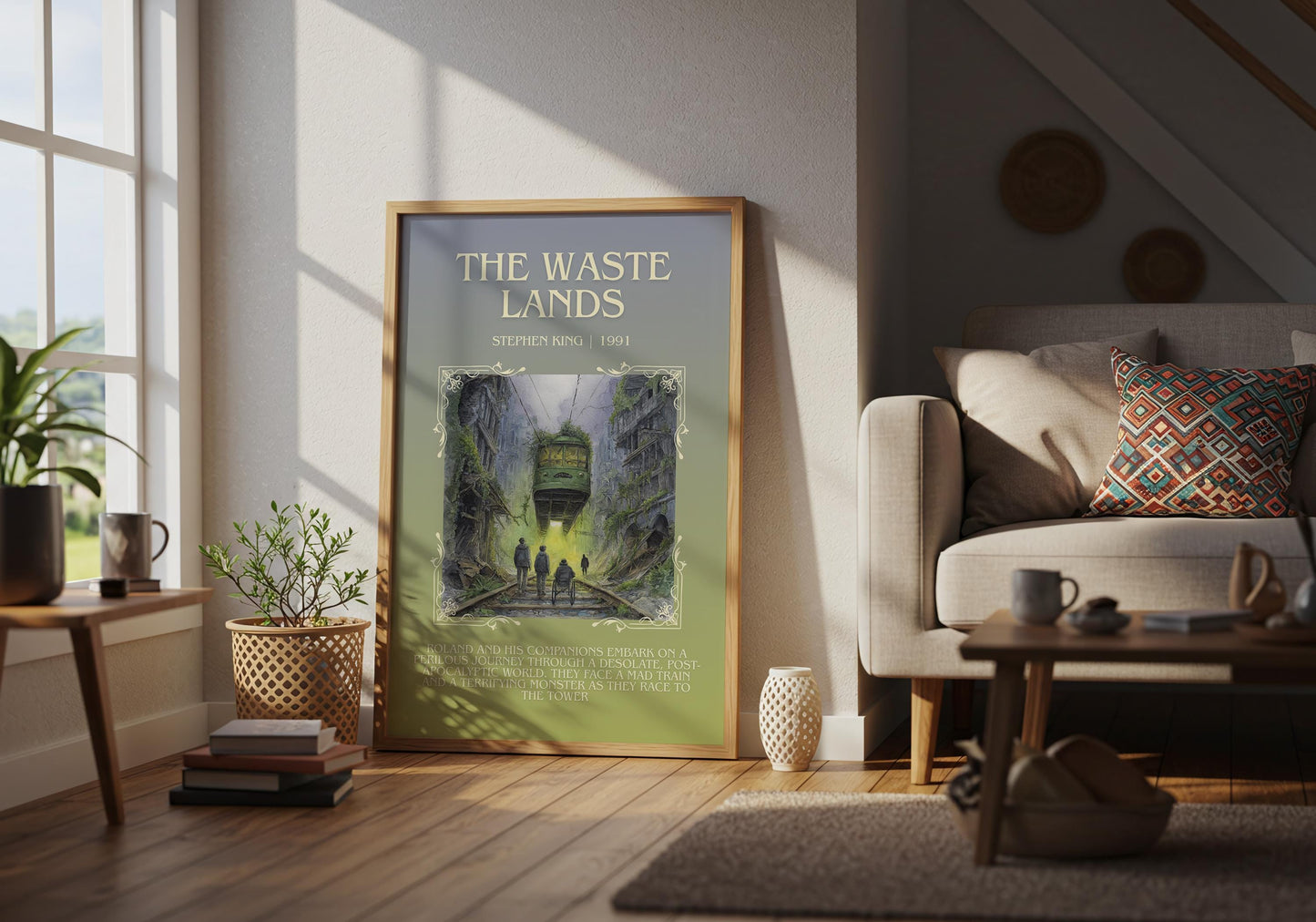 The Wastelands by Stephen King | Descriptive Book Poster | Blurby