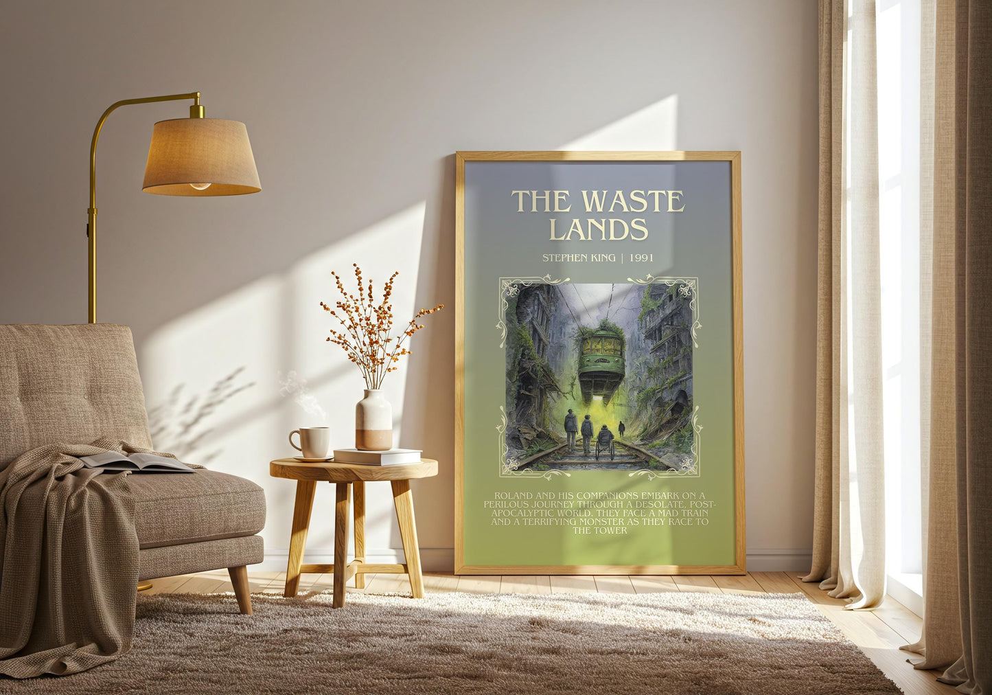 The Wastelands by Stephen King | Descriptive Book Poster | Blurby