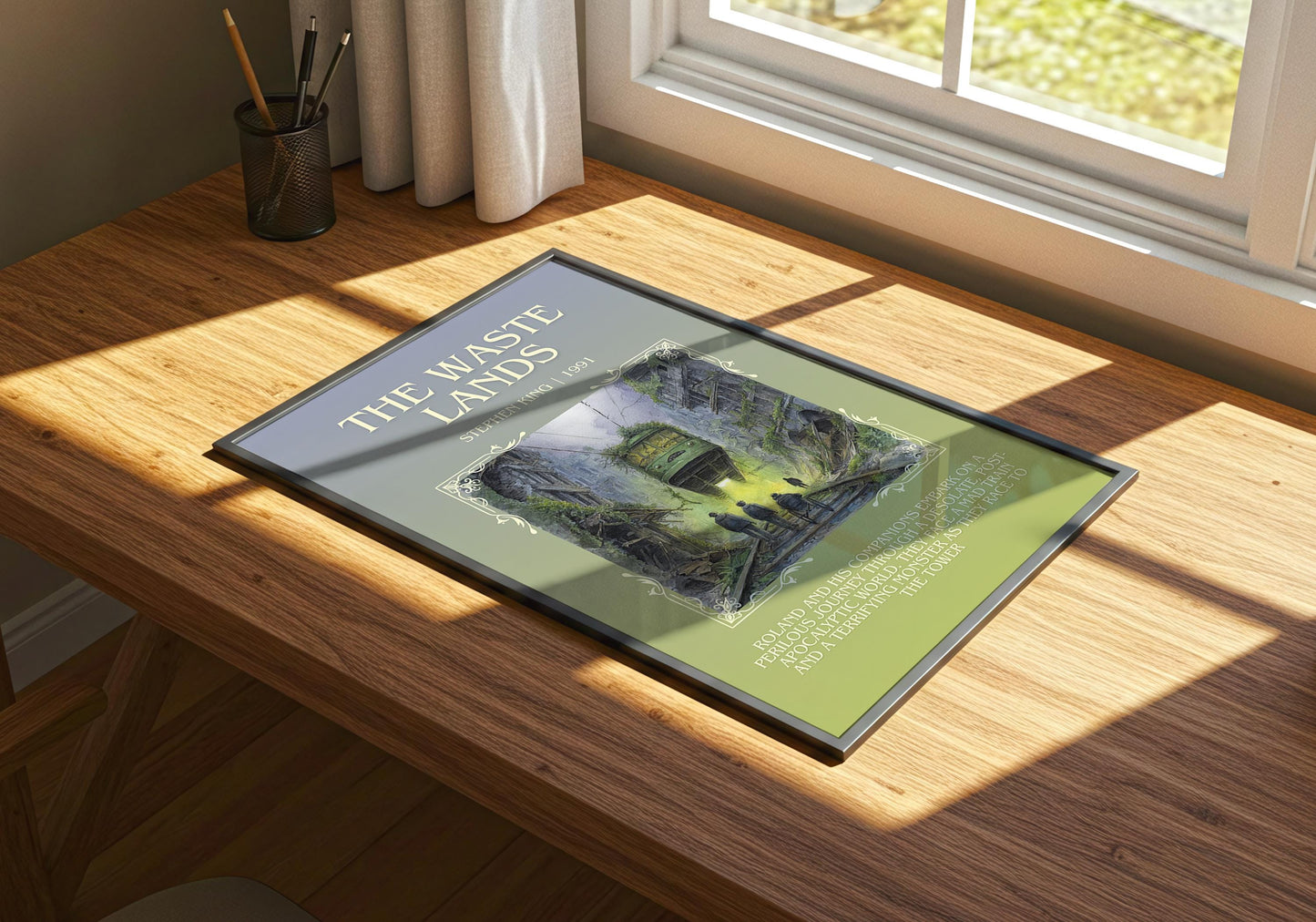 The Wastelands by Stephen King | Descriptive Book Poster | Blurby