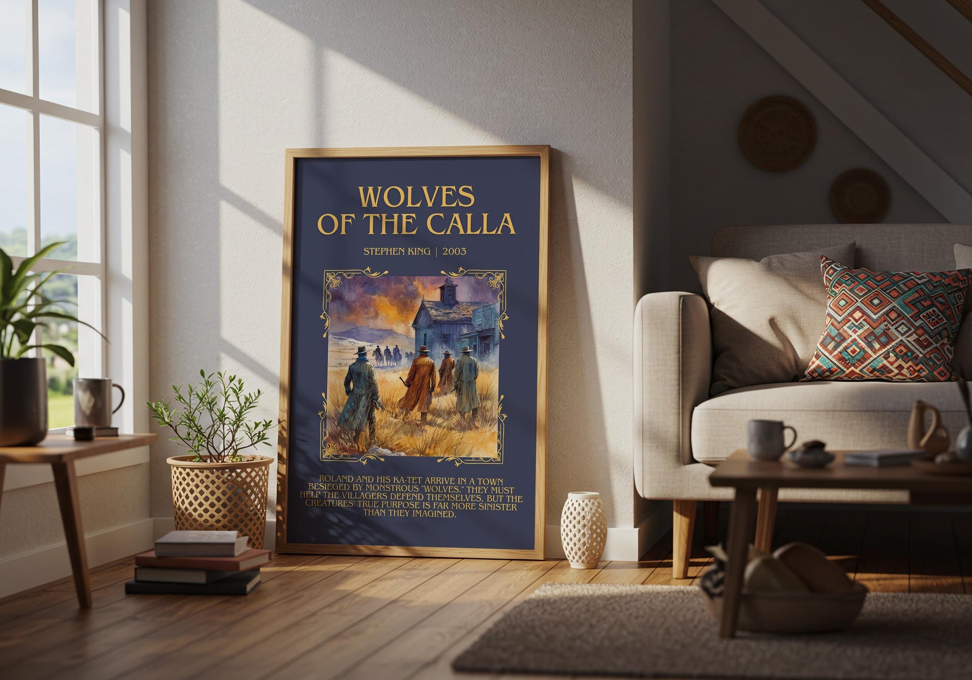 Wolves Of The Calla by Stephen King | Descriptive Book Poster | Blurby