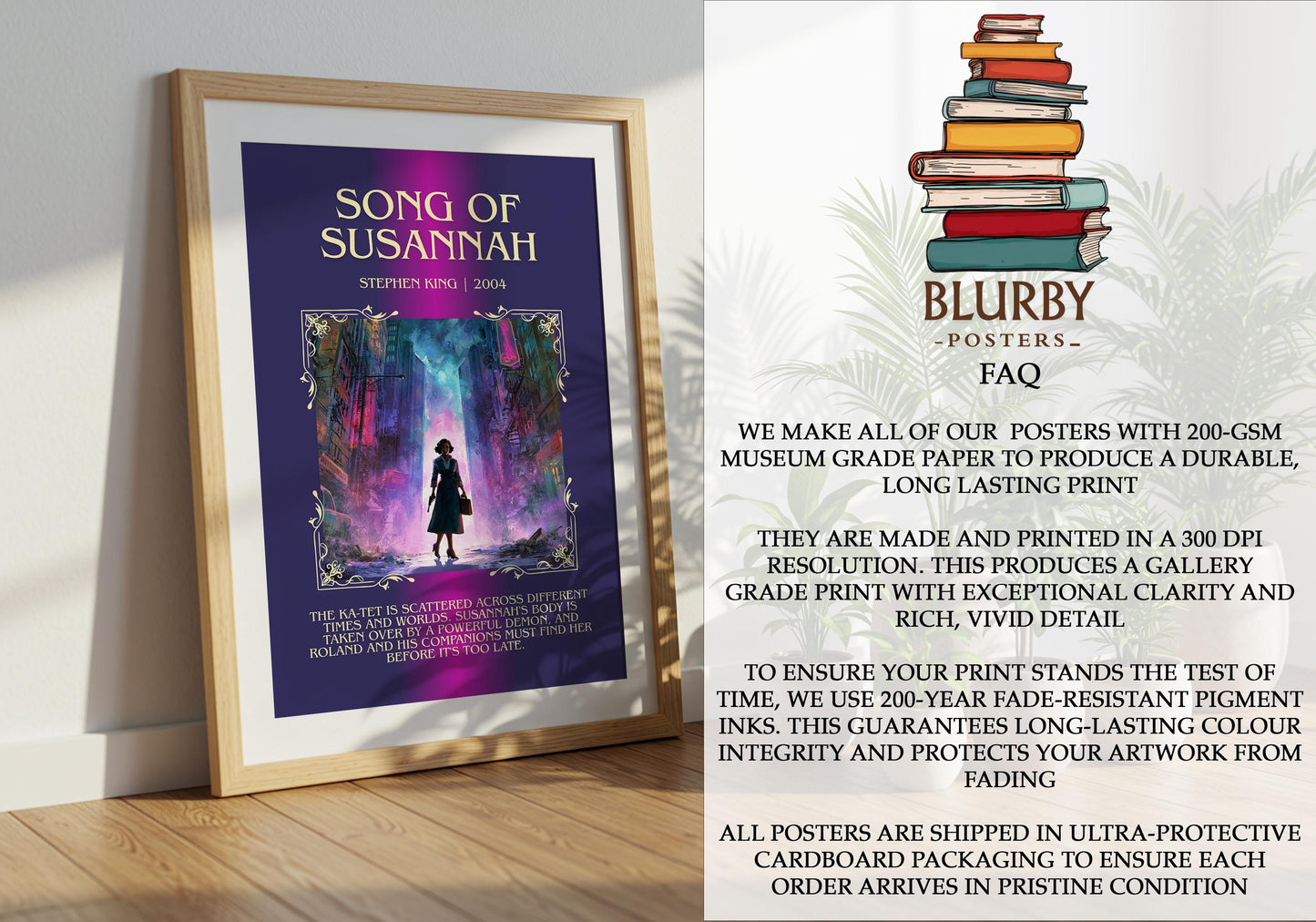 Songs Of Susannah by Stephen King | Descriptive Book Poster | Blurby