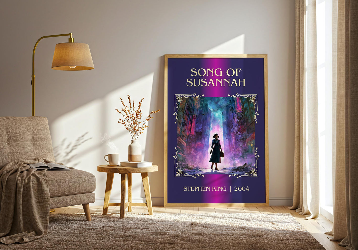 Songs Of Susannah by Stephen King | Descriptive Book Poster | Minimalist