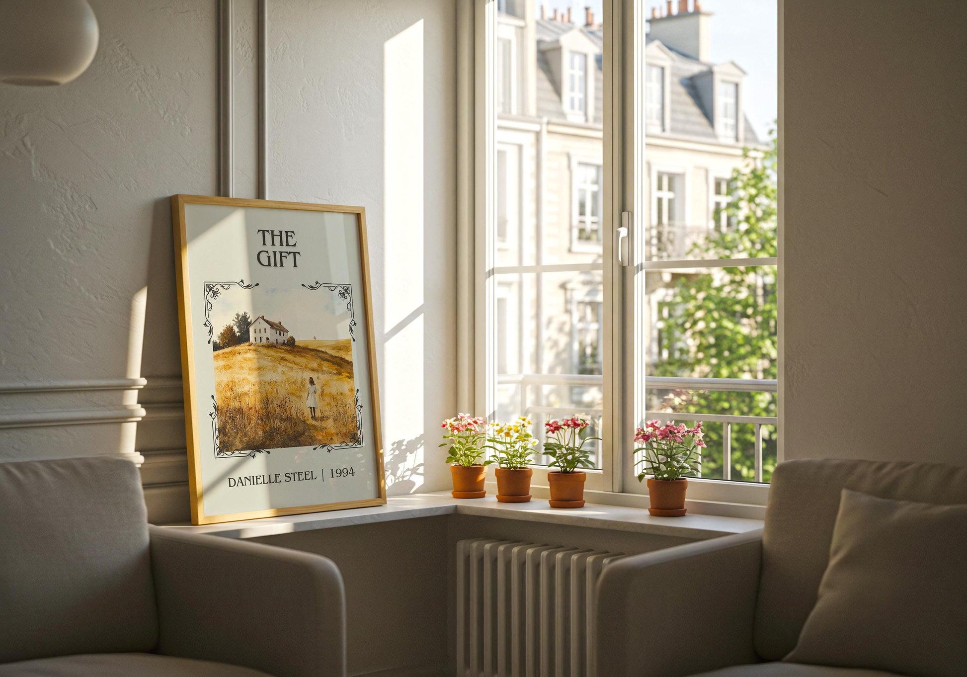 The Gift by Danielle Steel | Descriptive Book Poster | Minimalist