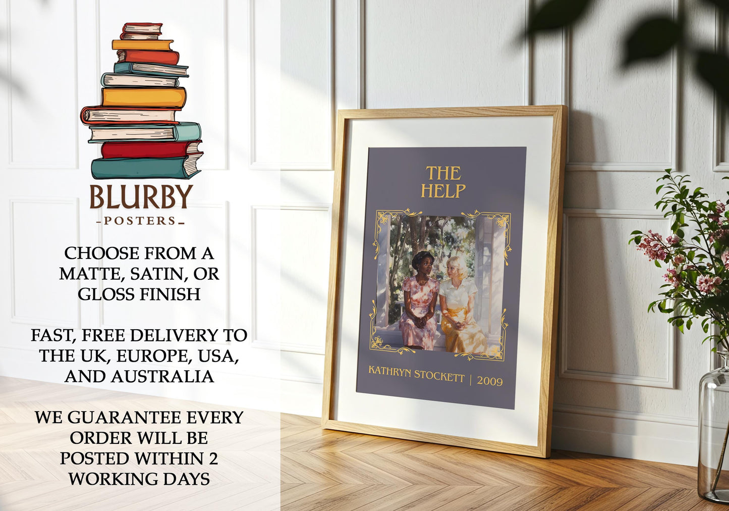 The Gift by Kathryn Stockett | Descriptive Book Poster | Minimalist