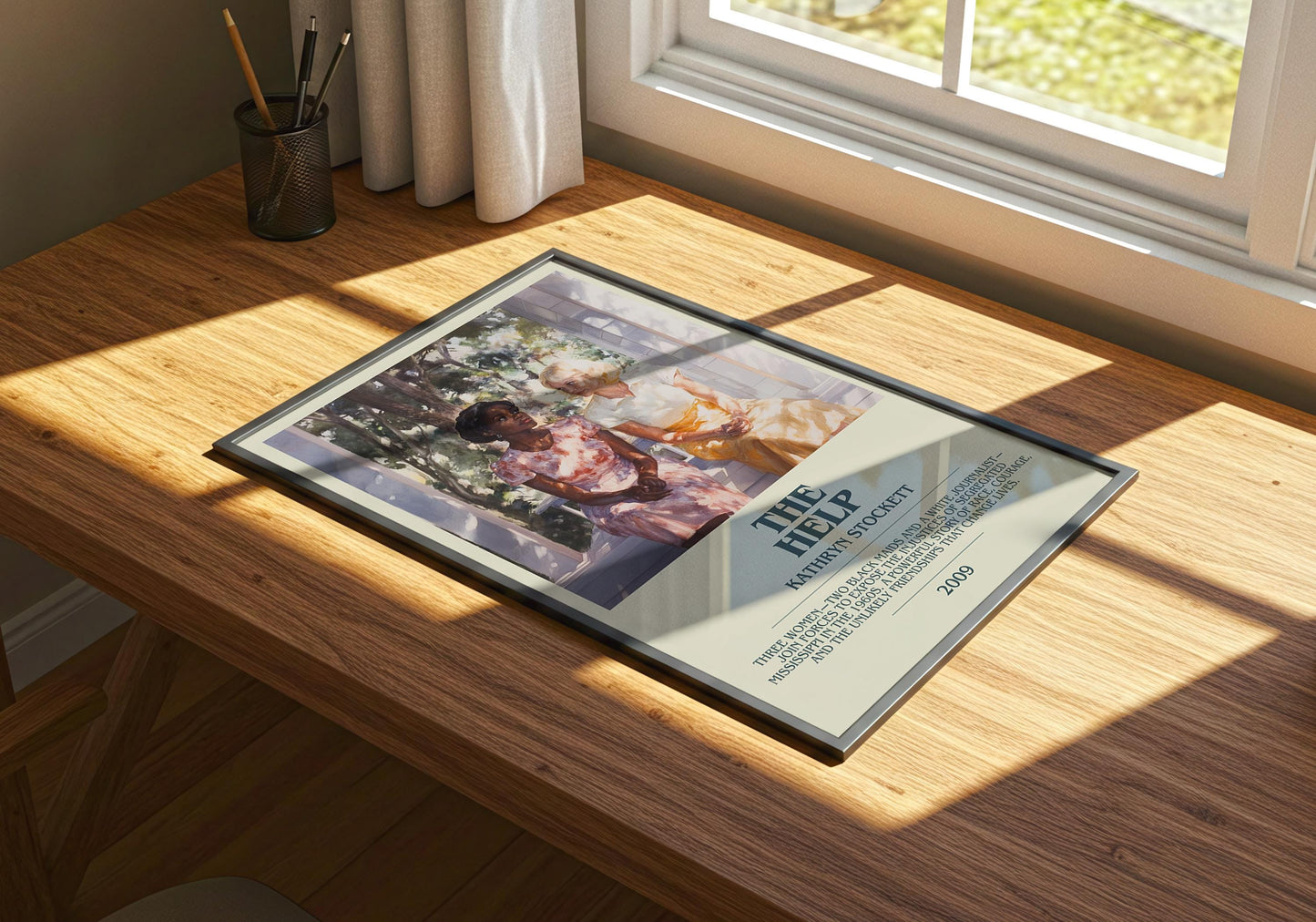 The Help by Kathryn Stockett | Descriptive Book Poster | Blurby