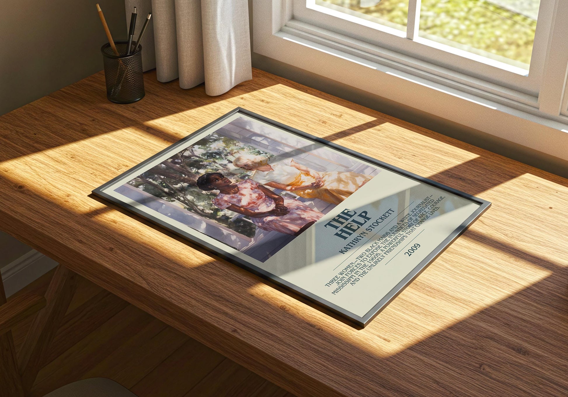 The Help by Kathryn Stockett | Descriptive Book Poster | Blurby