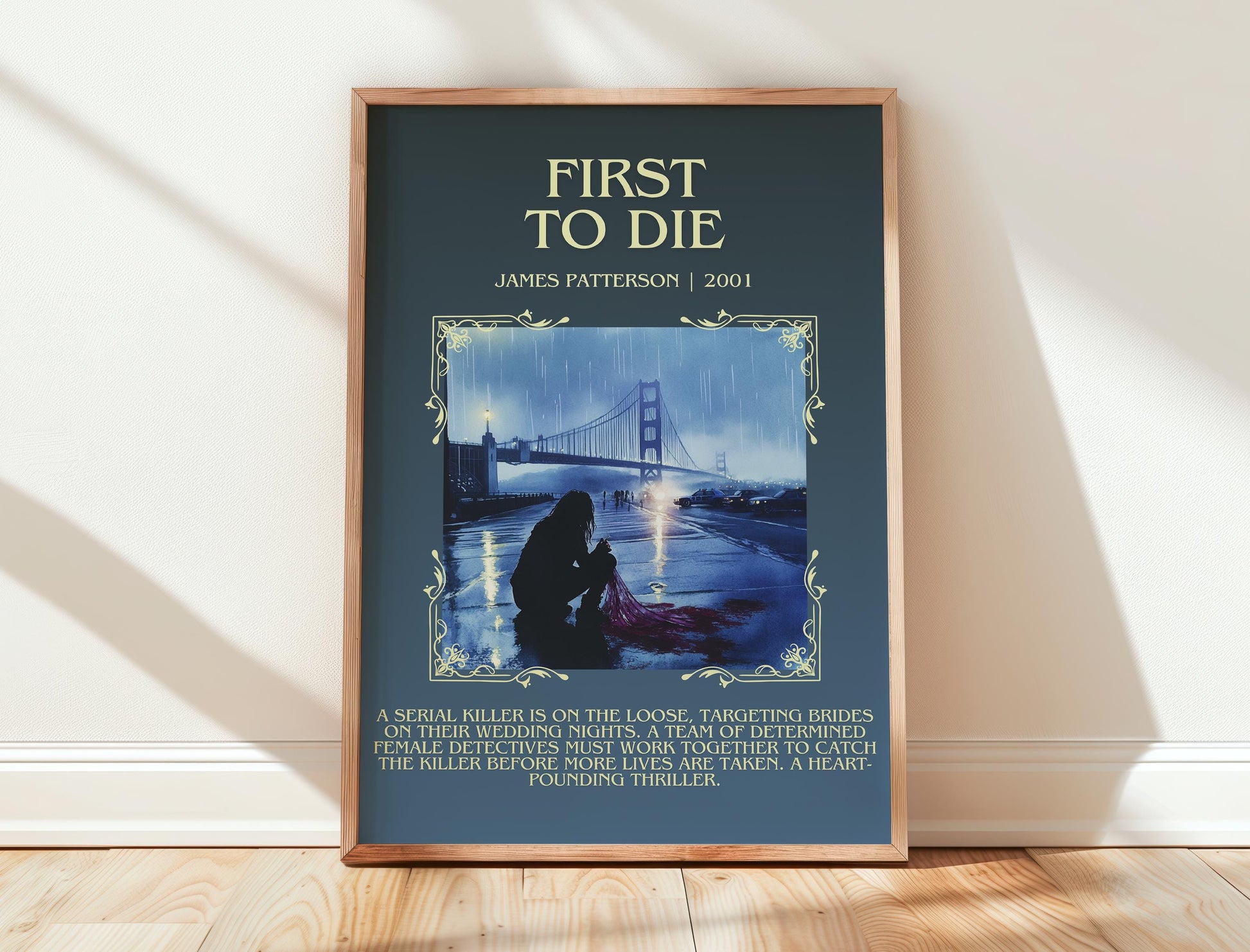 First To Die by James Patterson | Descriptive Book Poster | Blurby