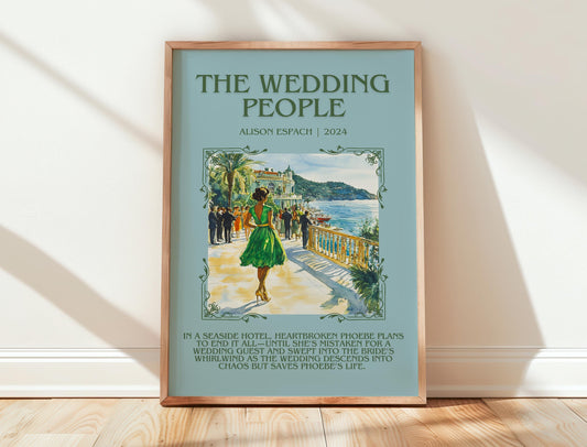 The Wedding People by Alison Espach | Descriptive Book Poster | Blurby