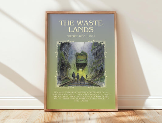 The Wastelands by Stephen King | Descriptive Book Poster | Blurby