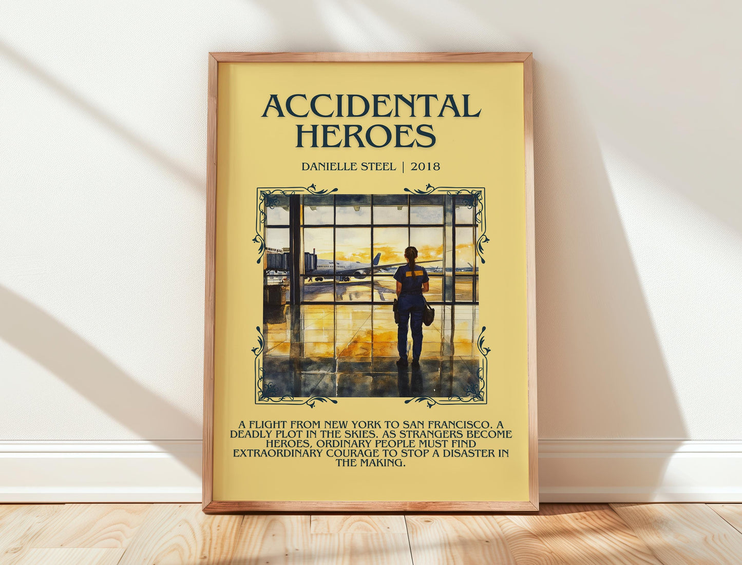 Accidental Heroes by Danielle Steel | Descriptive Book Poster | Blurby
