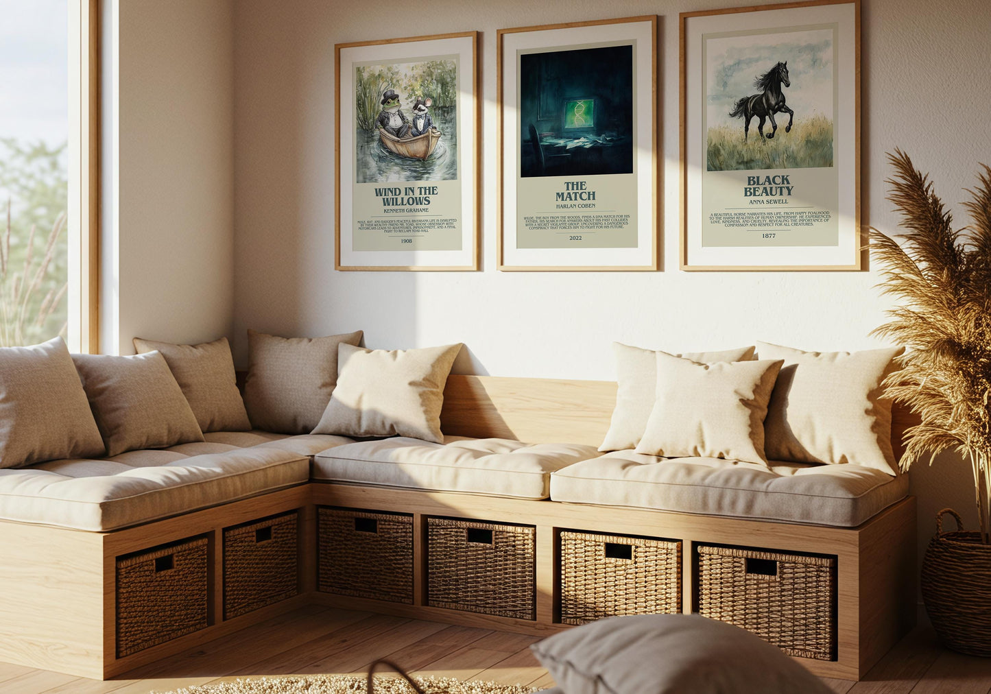 The Match by Harlan Coben | Descriptive Book Poster | Modern