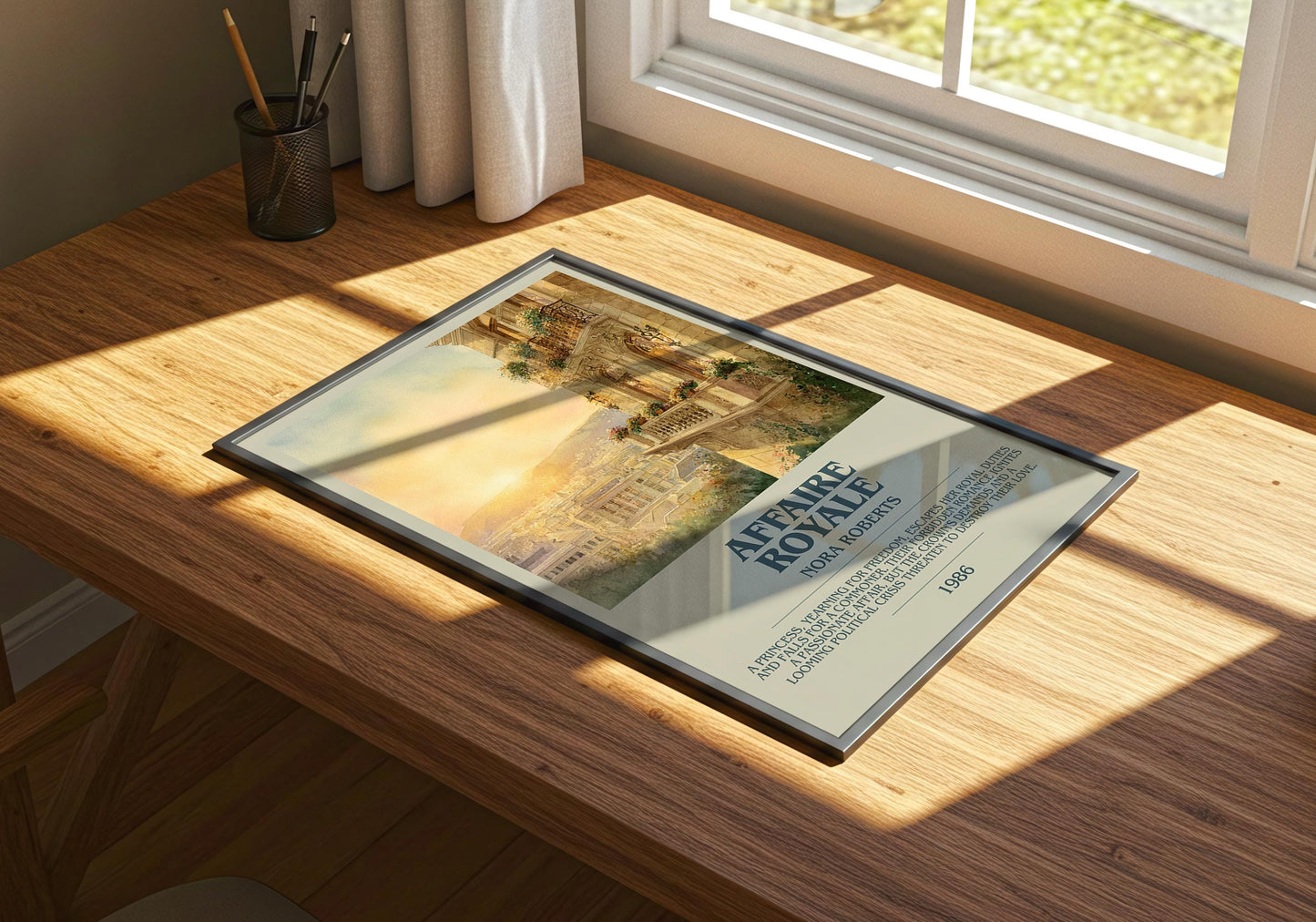 Affaire Royale by Nora Roberts | Descriptive Book Poster | Modern