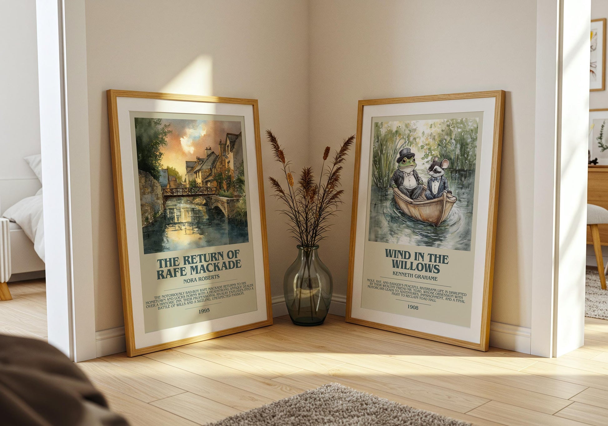 The Return Of Rafe Mackade by Nora Roberts | Descriptive Book Poster | Modern