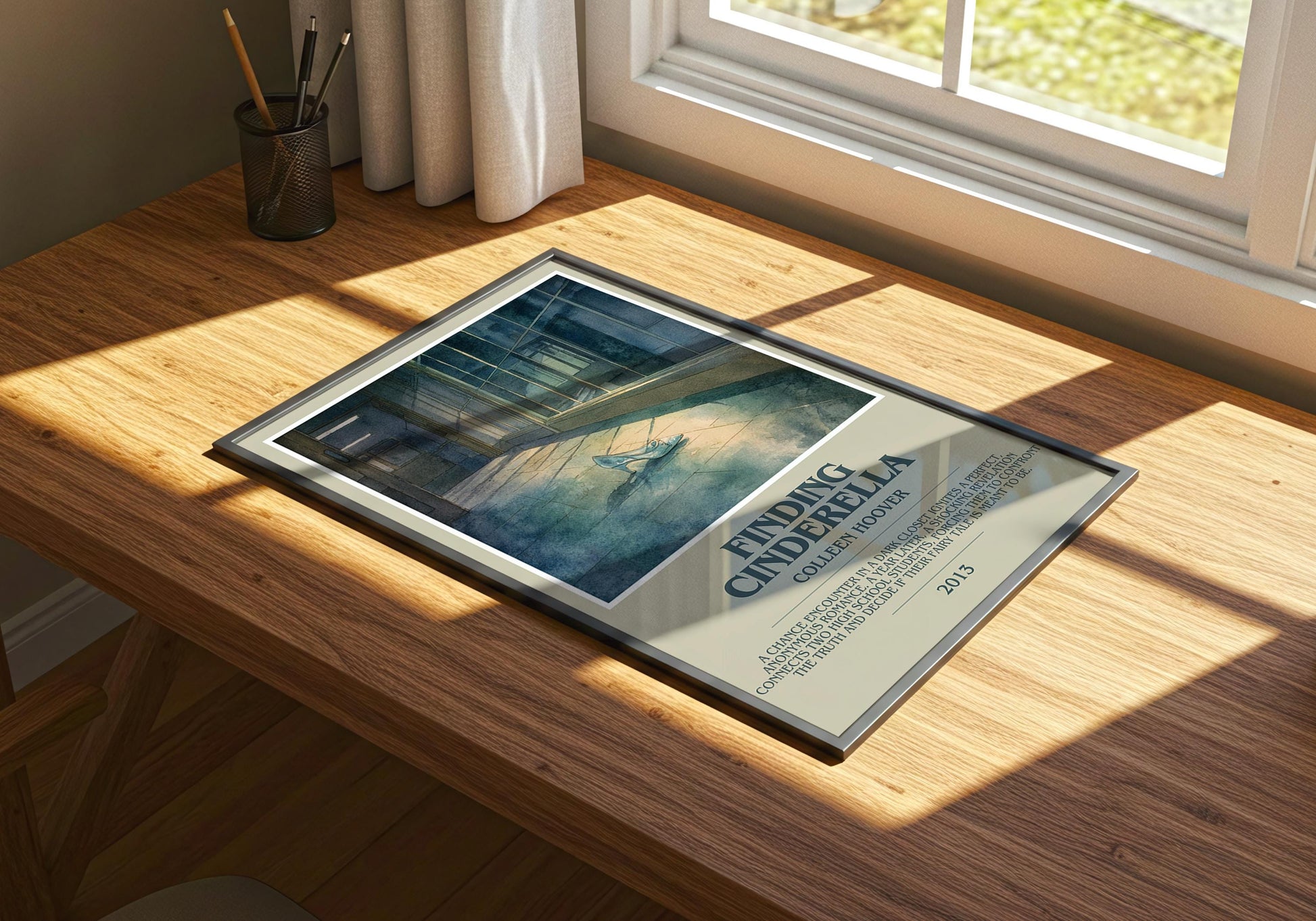 Finding Cinderella by Colleen Hoover | Descriptive Book Poster | Modern