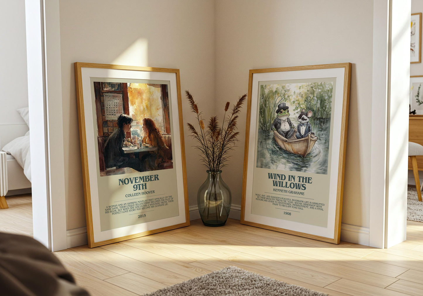 November 9th by Colleen Hoover | Descriptive Book Poster | Modern