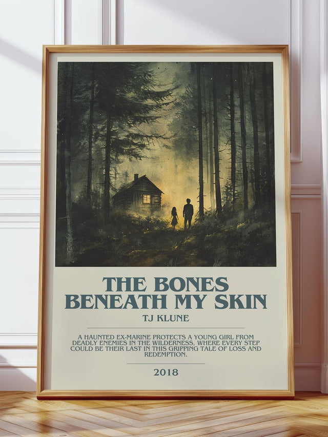 The Bones Beneath My Skin Bookish Wall Art by Tj Klune