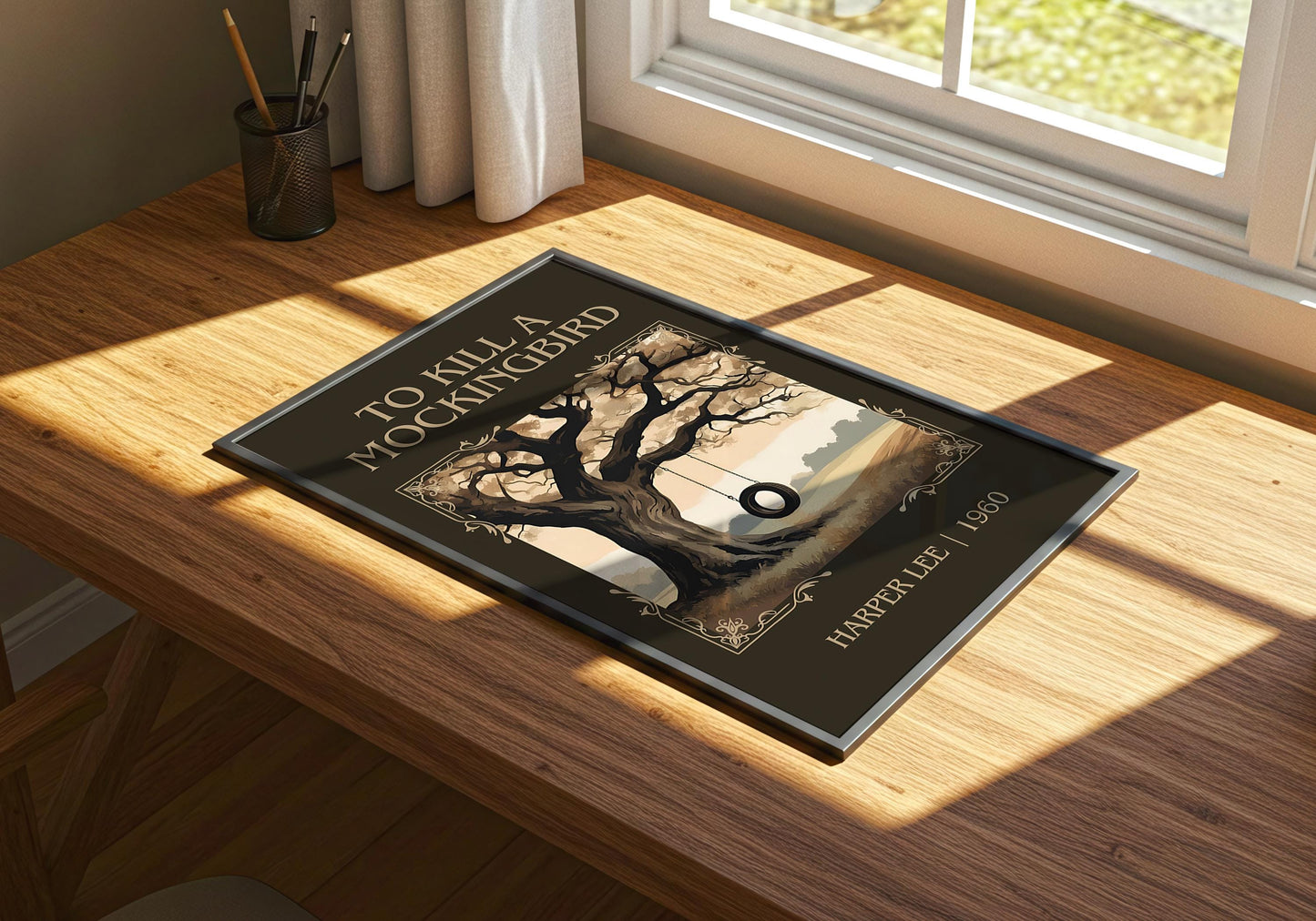 To Kill A Mockingbird by Harper Lee | Descriptive Book Poster | Minimalist