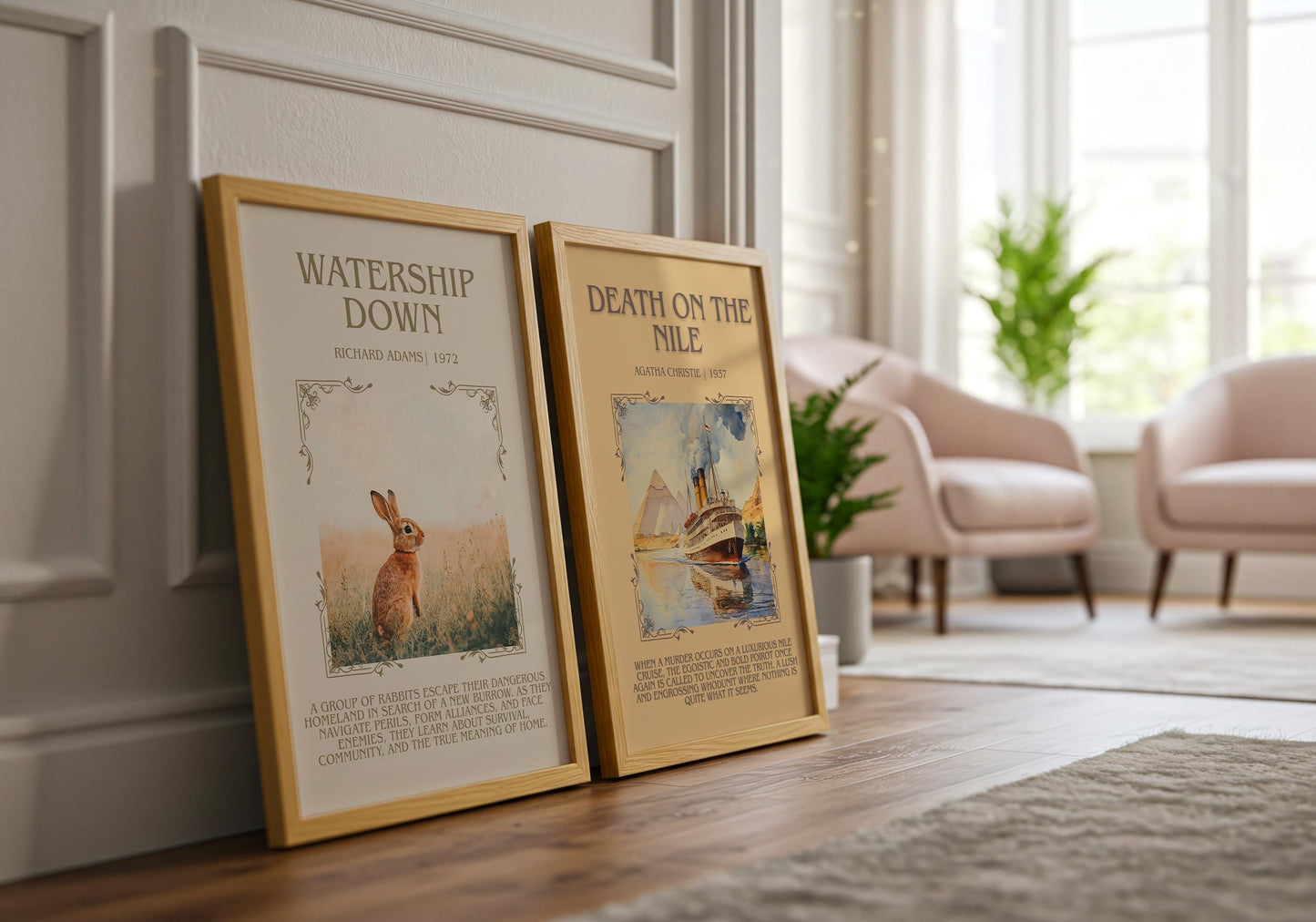 Watership Down by Richard Adams | Descriptive Book Poster | Blurby
