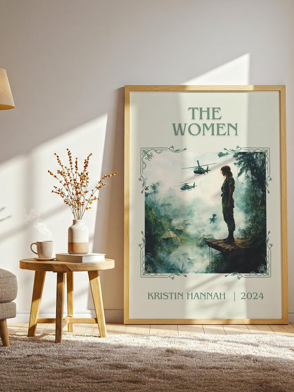 The Women classic book art print paper finish options – matte satin gloss