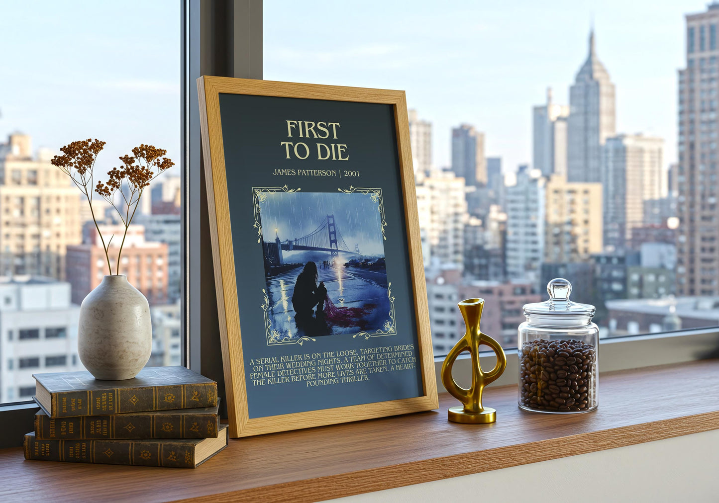 First To Die by James Patterson | Descriptive Book Poster | Blurby