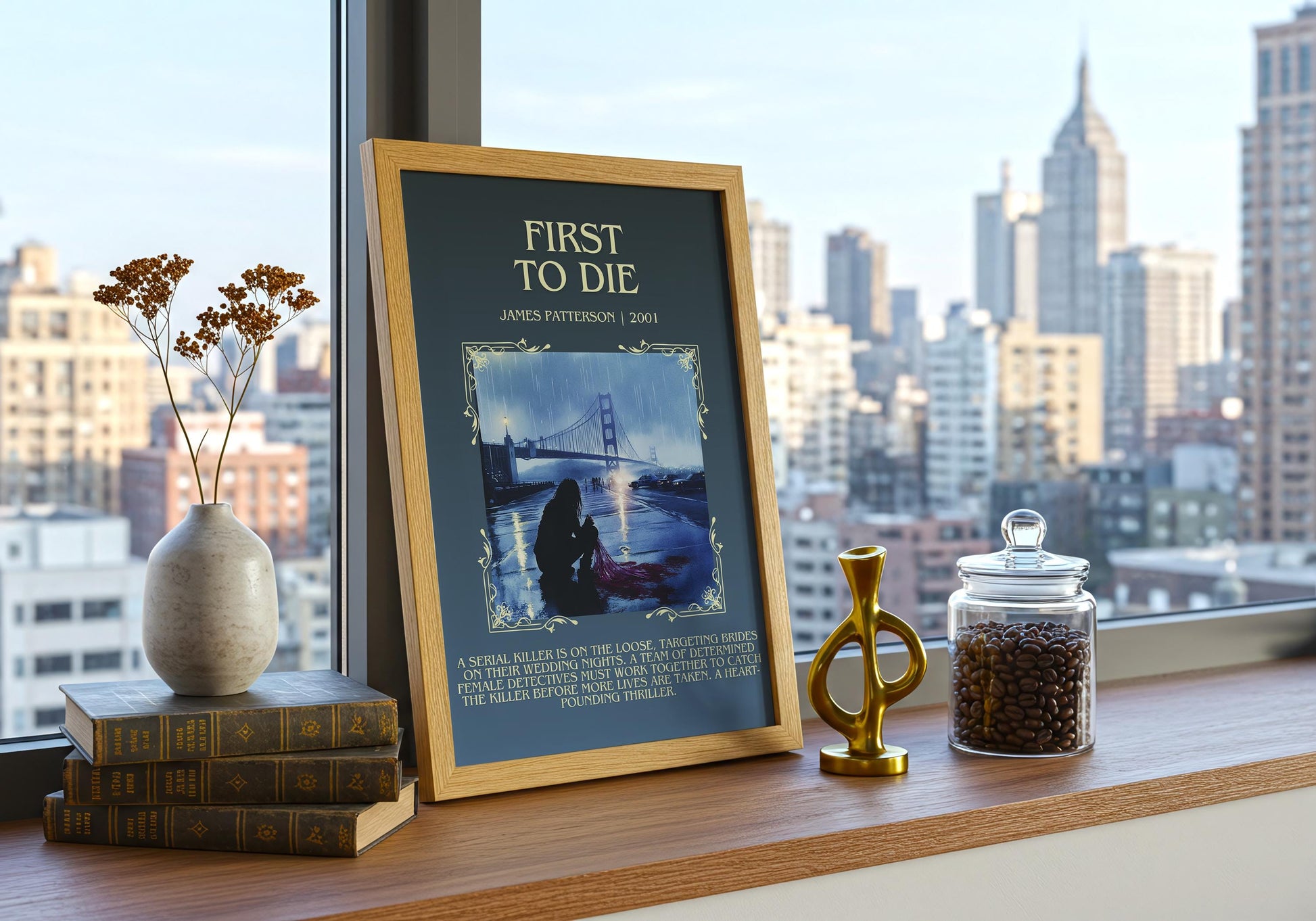 First To Die by James Patterson | Descriptive Book Poster | Blurby
